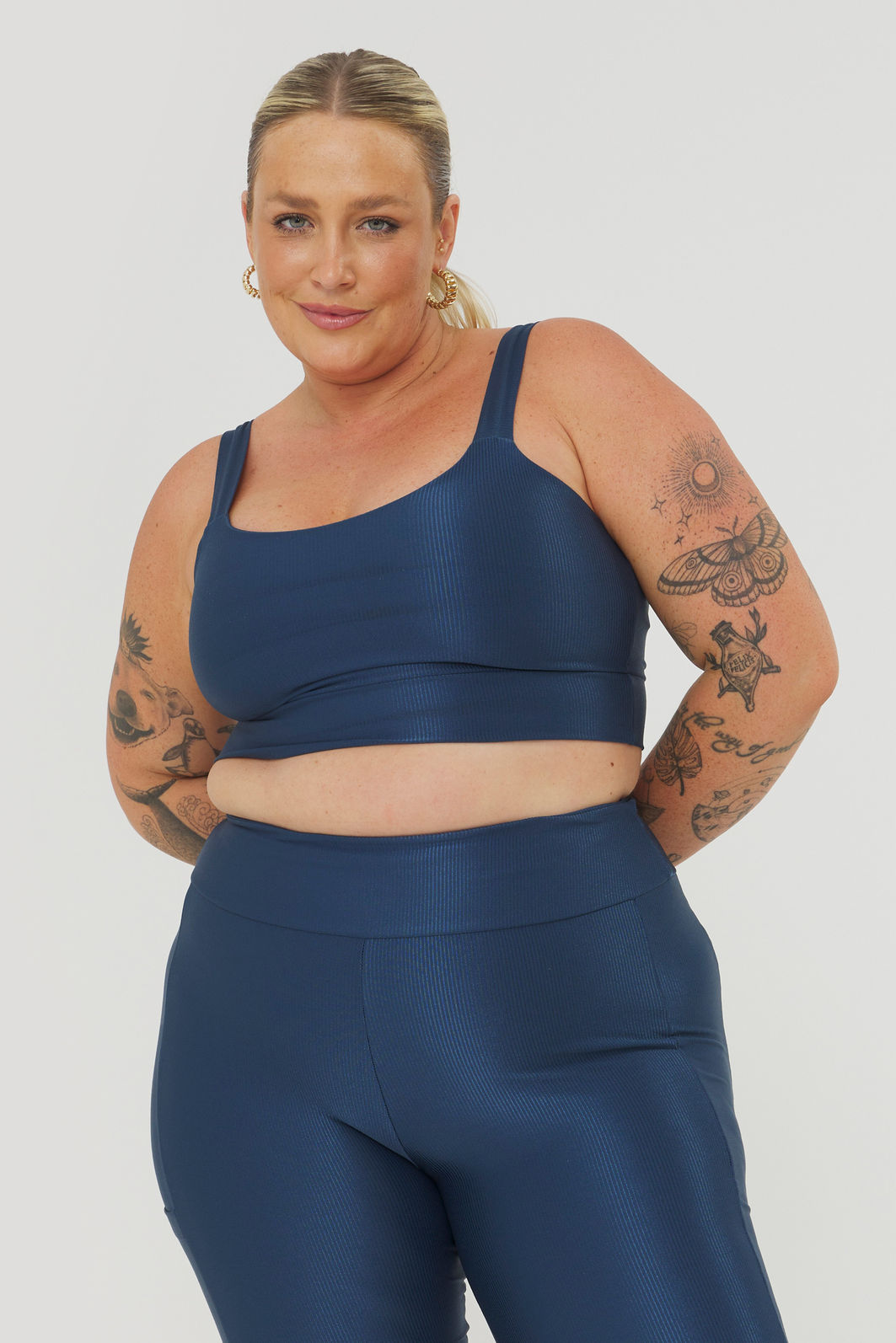 Top Esportivo Euforia Azul Petróleo