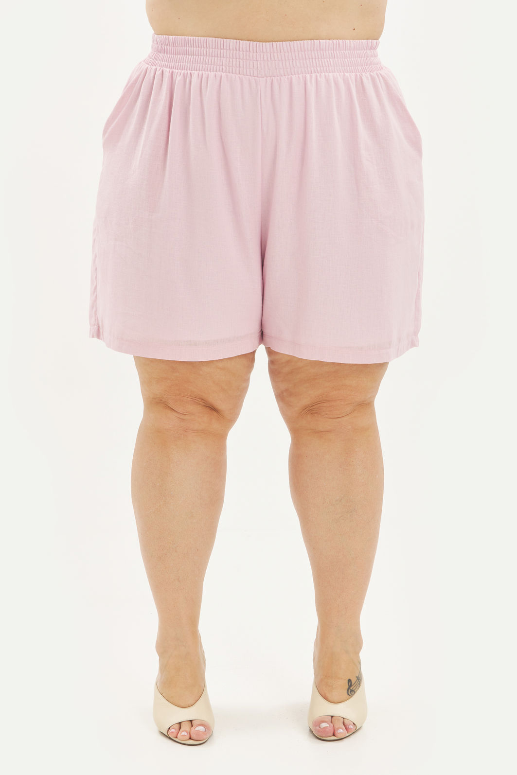Short Linho Matilda Rosa Short Linho Matilda Rosa
