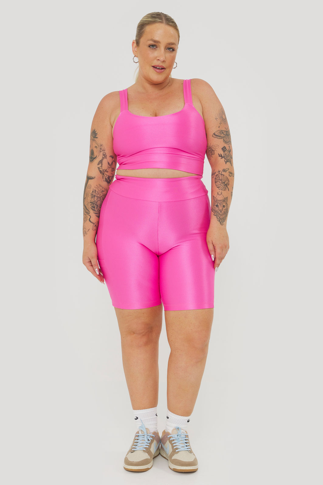 Bermuda Esportiva Euforia Rosa Bermuda Esportiva Euforia Rosa