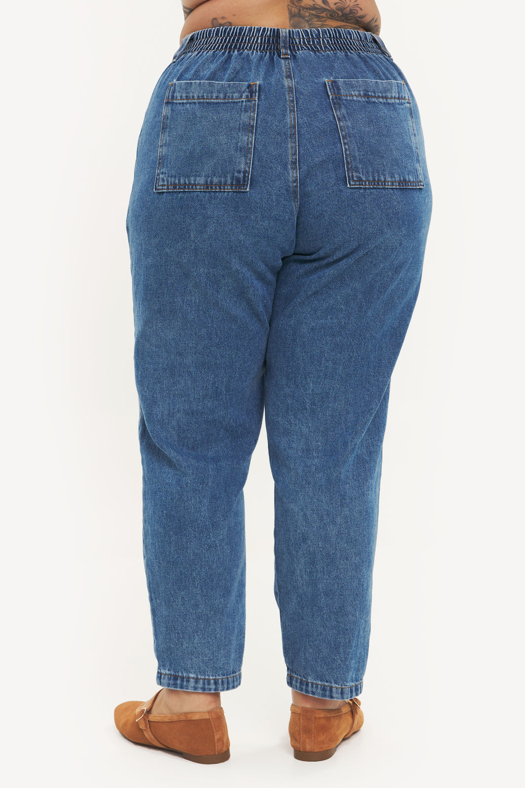 Calça Mom Tessália Jeans Calça Mom Tessália Jeans