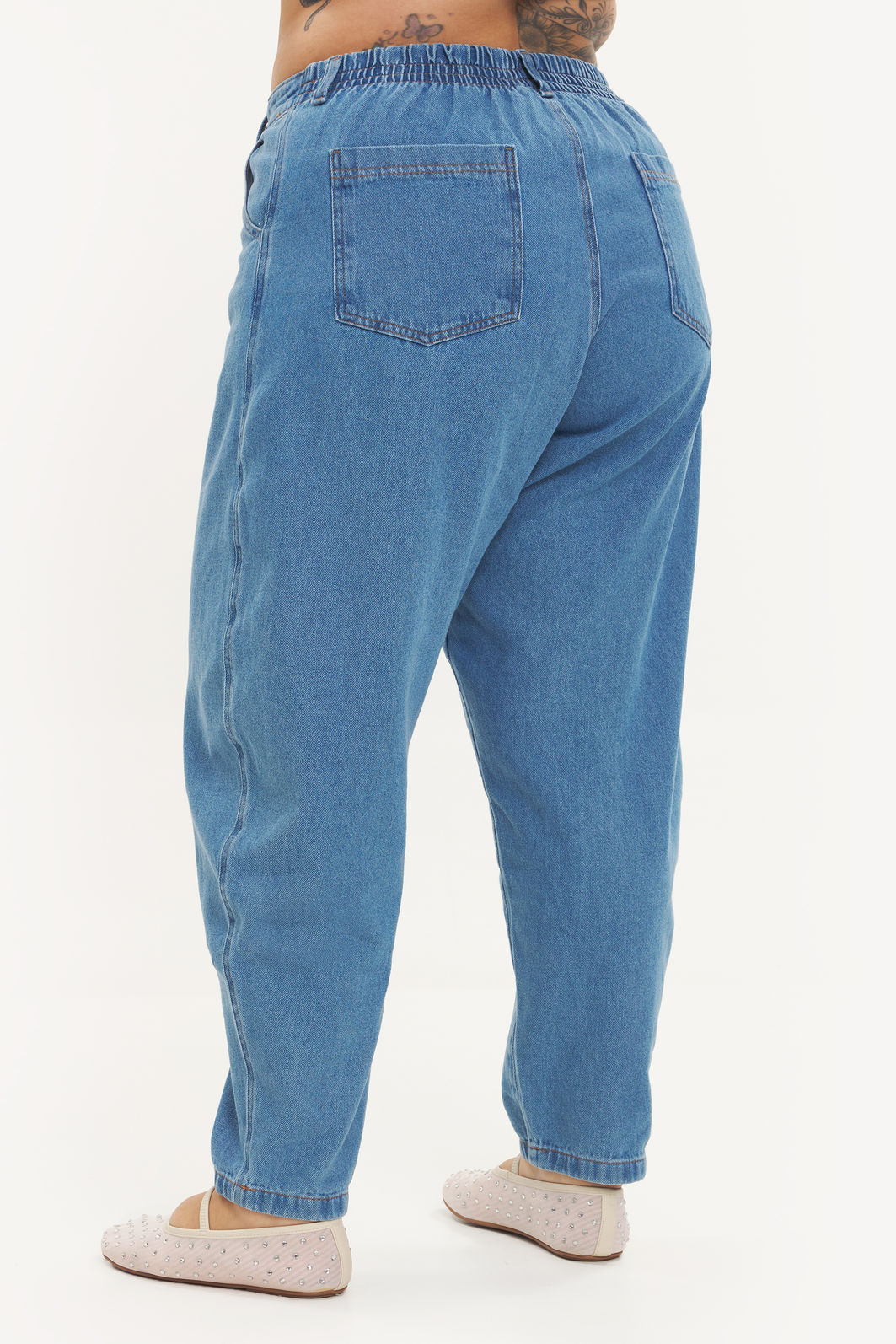 Calça Barrel Alice Jeans Calça Barrel Alice Jeans