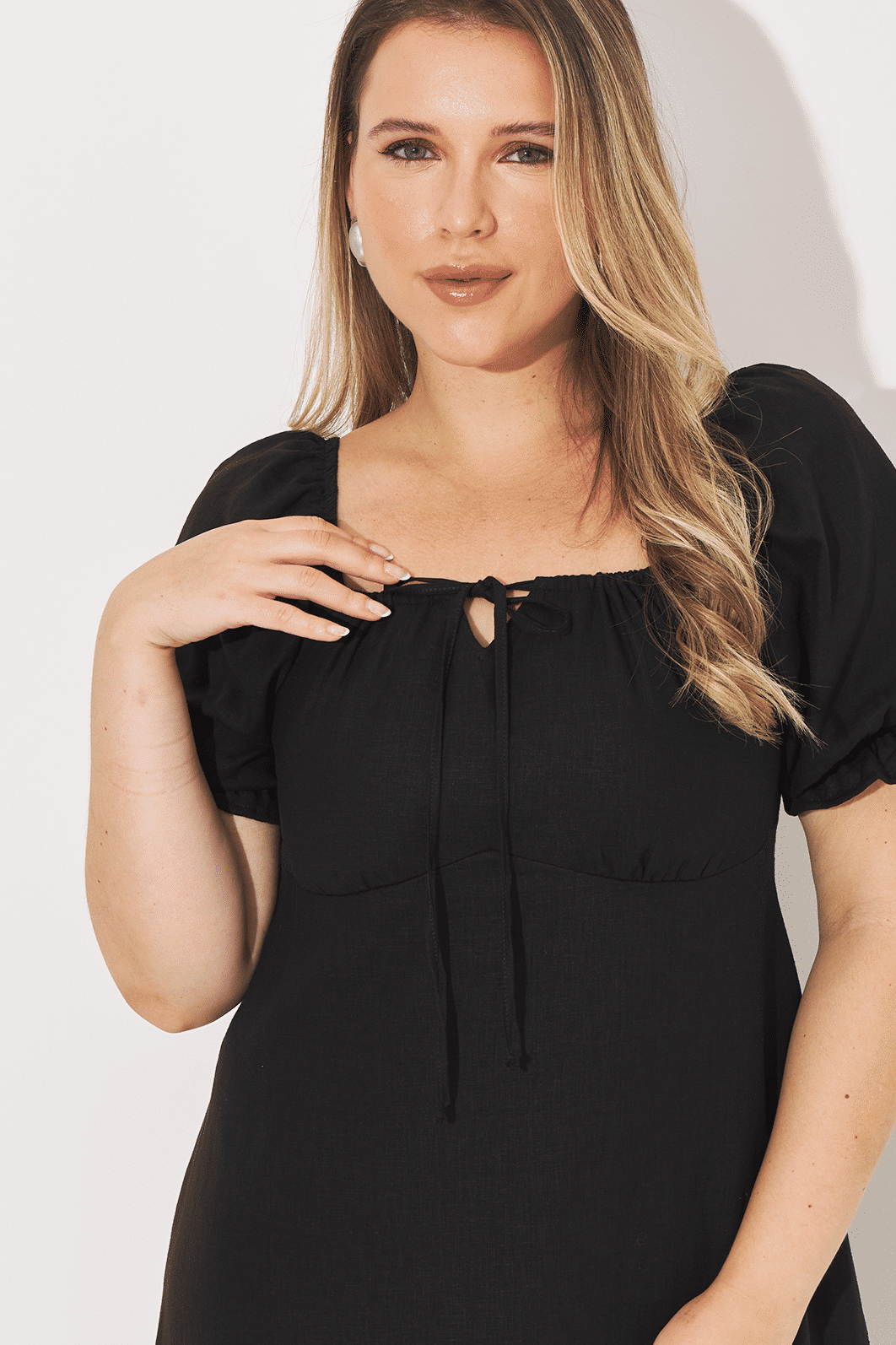 Vestido Longo Fiona Preto Vestido Longo Fiona Preto