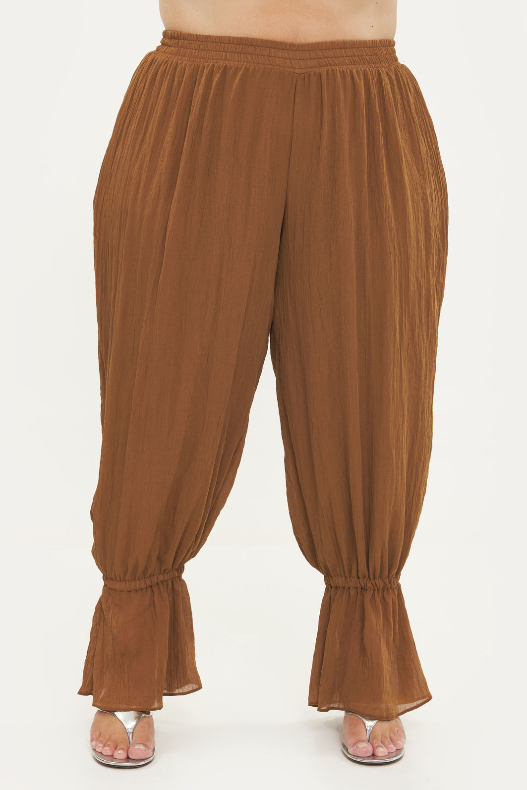 Calça Aladim Sofia Camel Calça Aladim Sofia Camel
