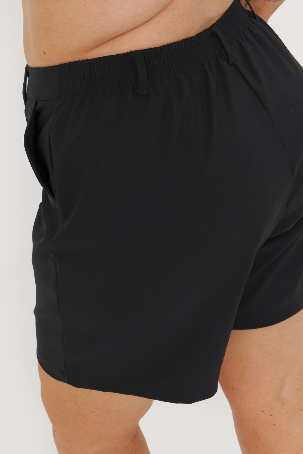 Short Alfaiataria De Algodão Fiorella Preto Short Alfaiataria De Algodão Fiorella Preto