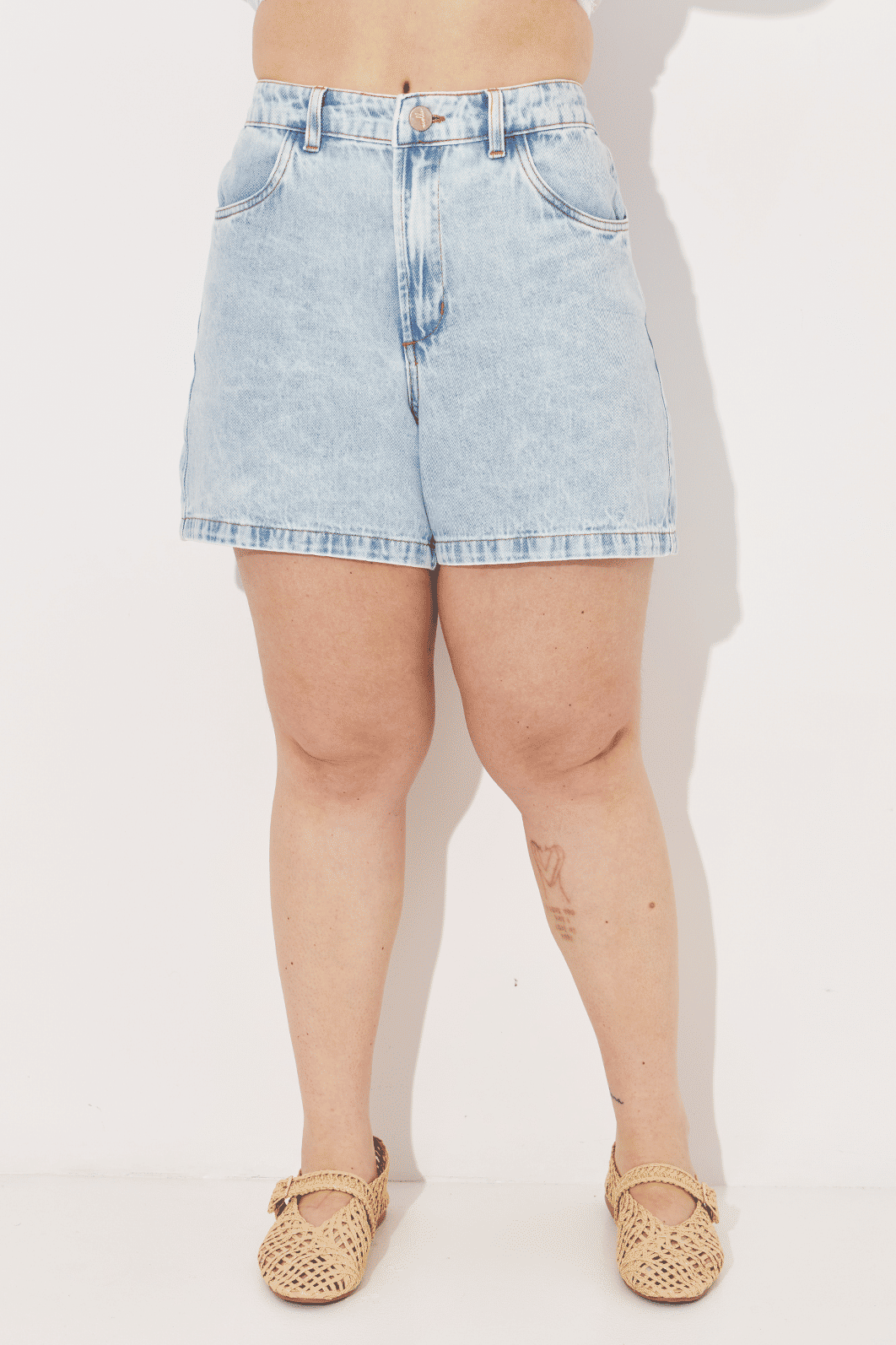 Short Mom Valência Jeans