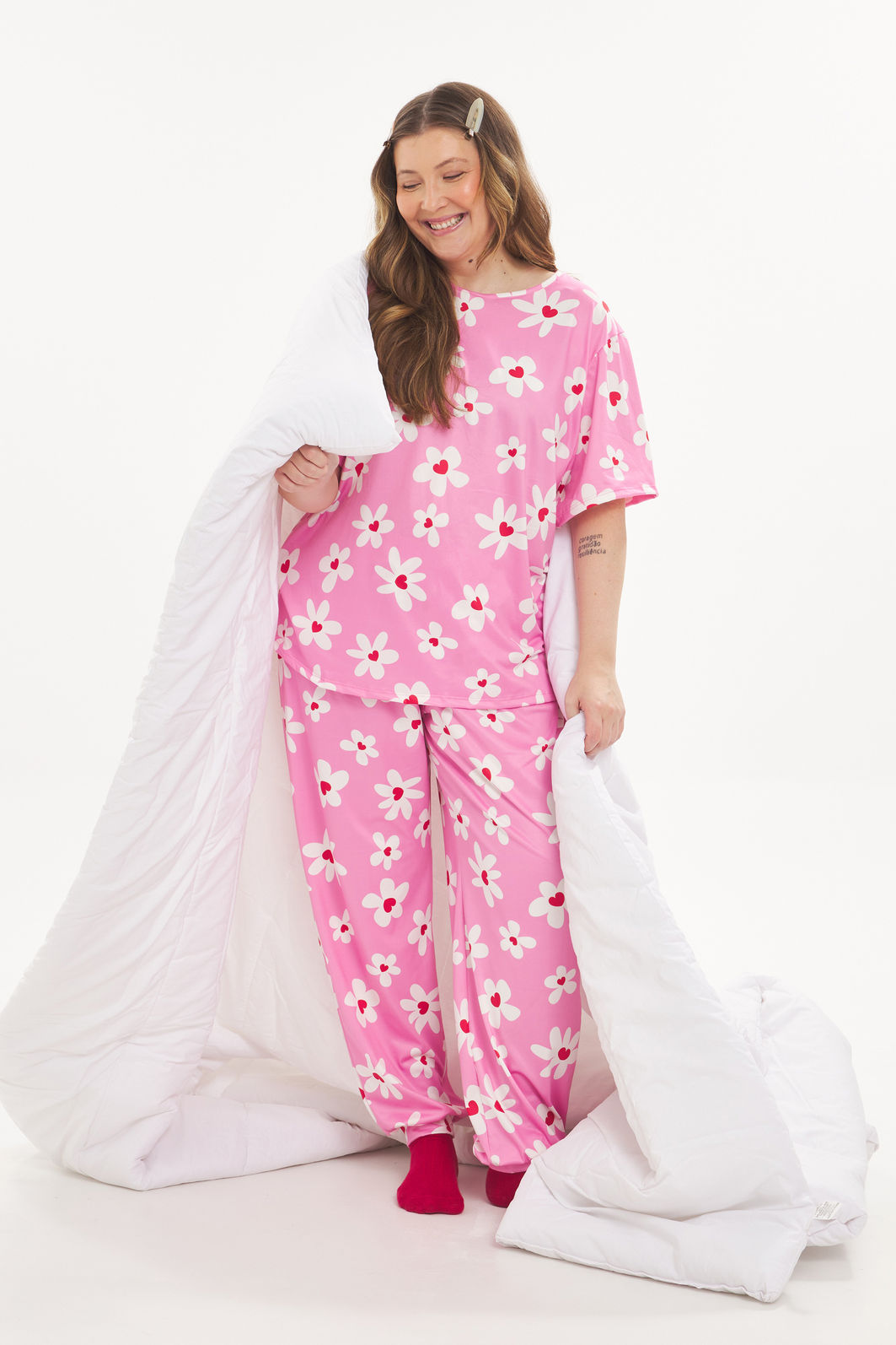 Conjunto Pijama Aloha Floral Conjunto Pijama Aloha Floral