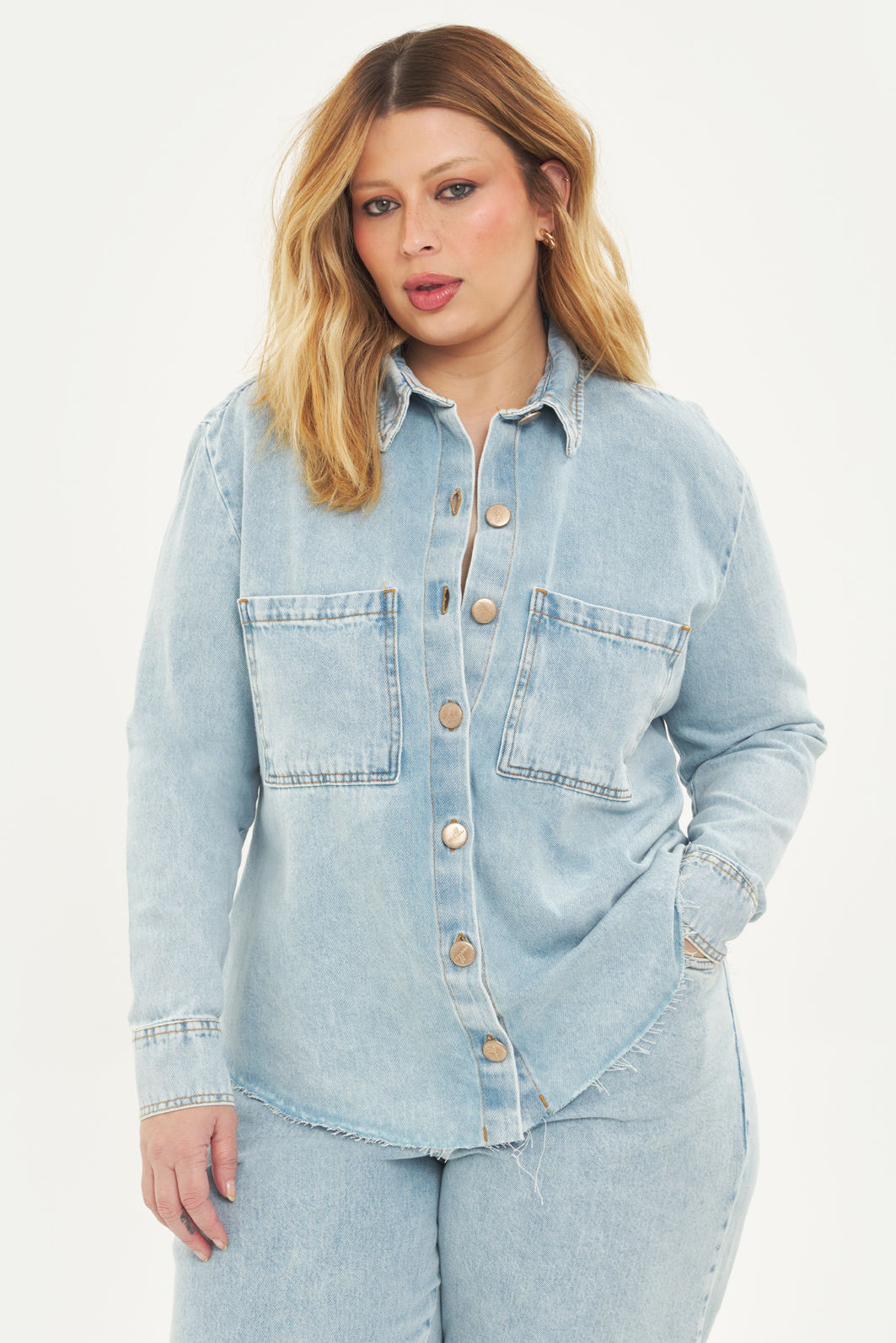 Camisa Oversized Valência Jeans