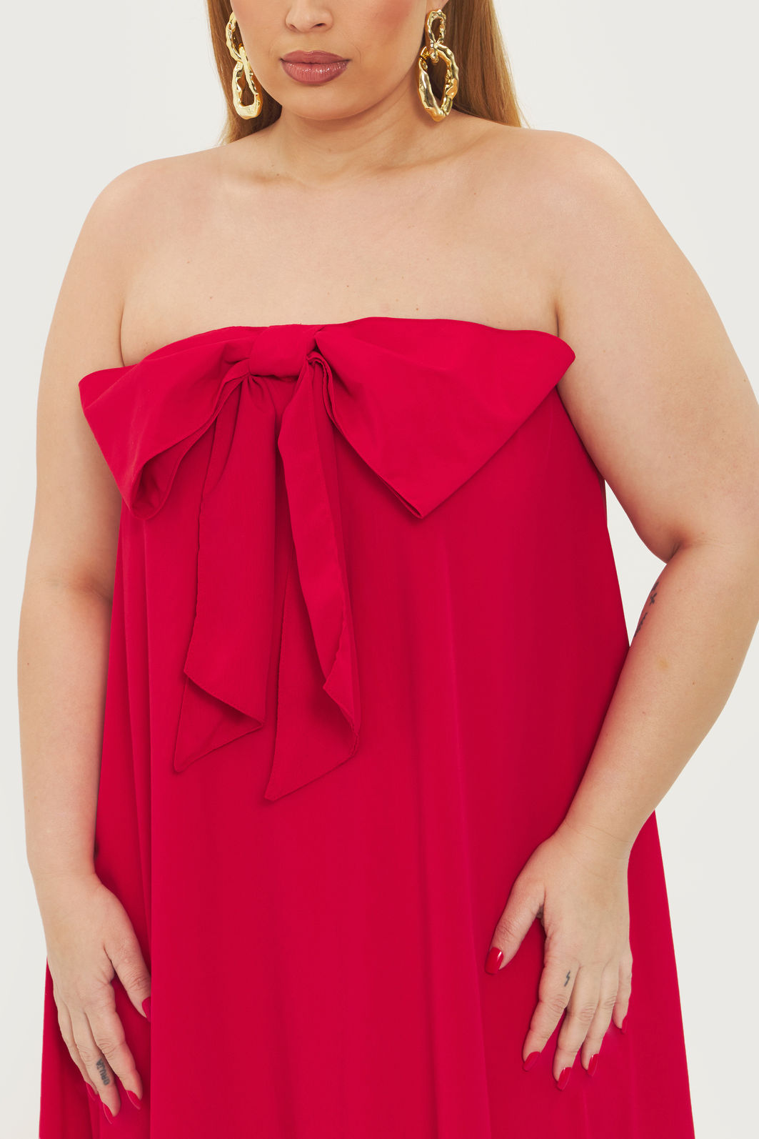 VESTIDO ASSIMETRICO SEM ALCAS MAITE VESTIDO ASSIMETRICO SEM ALCAS MAITE