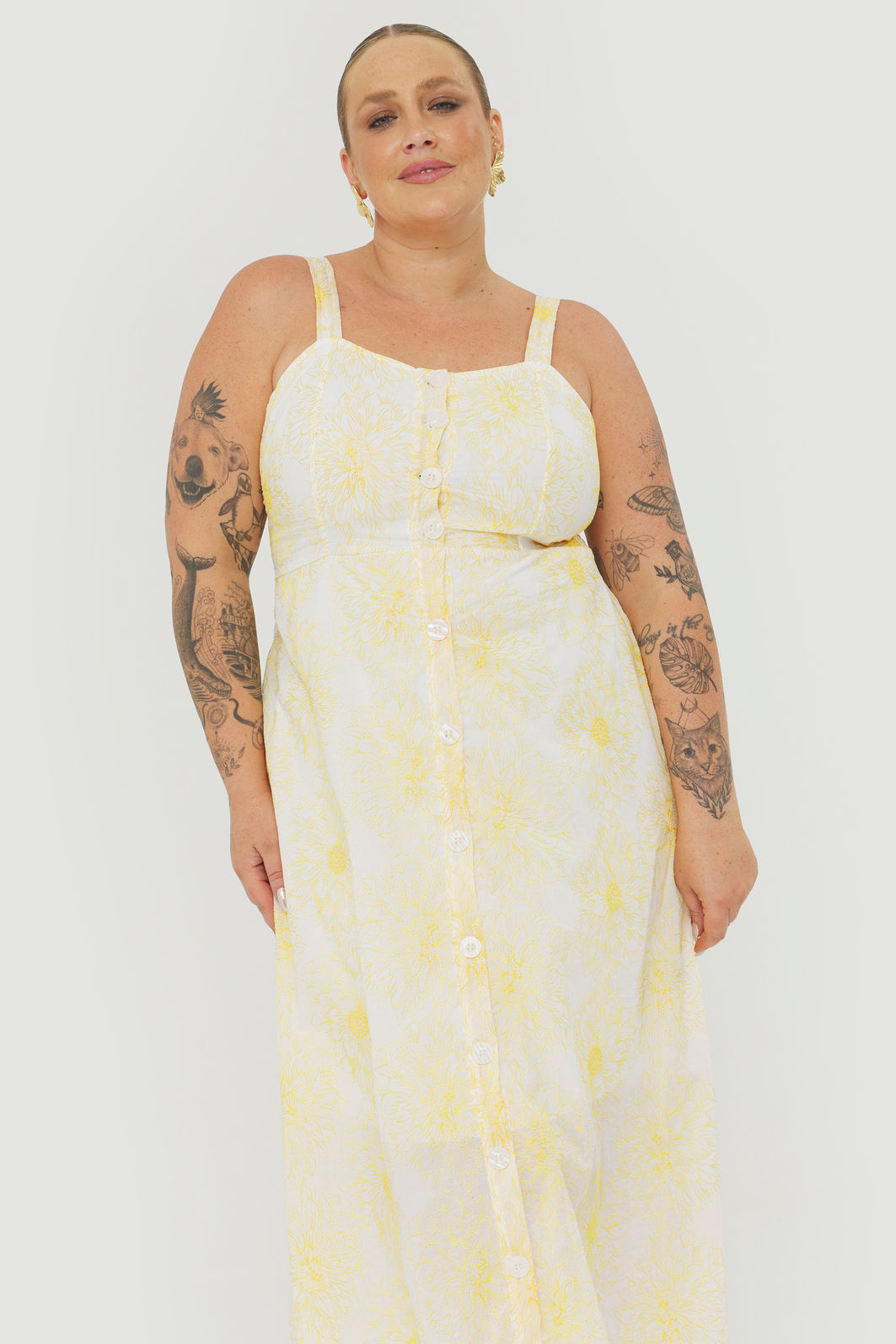Vestido Midi Bordado Louise Vestido Midi Bordado Louise
