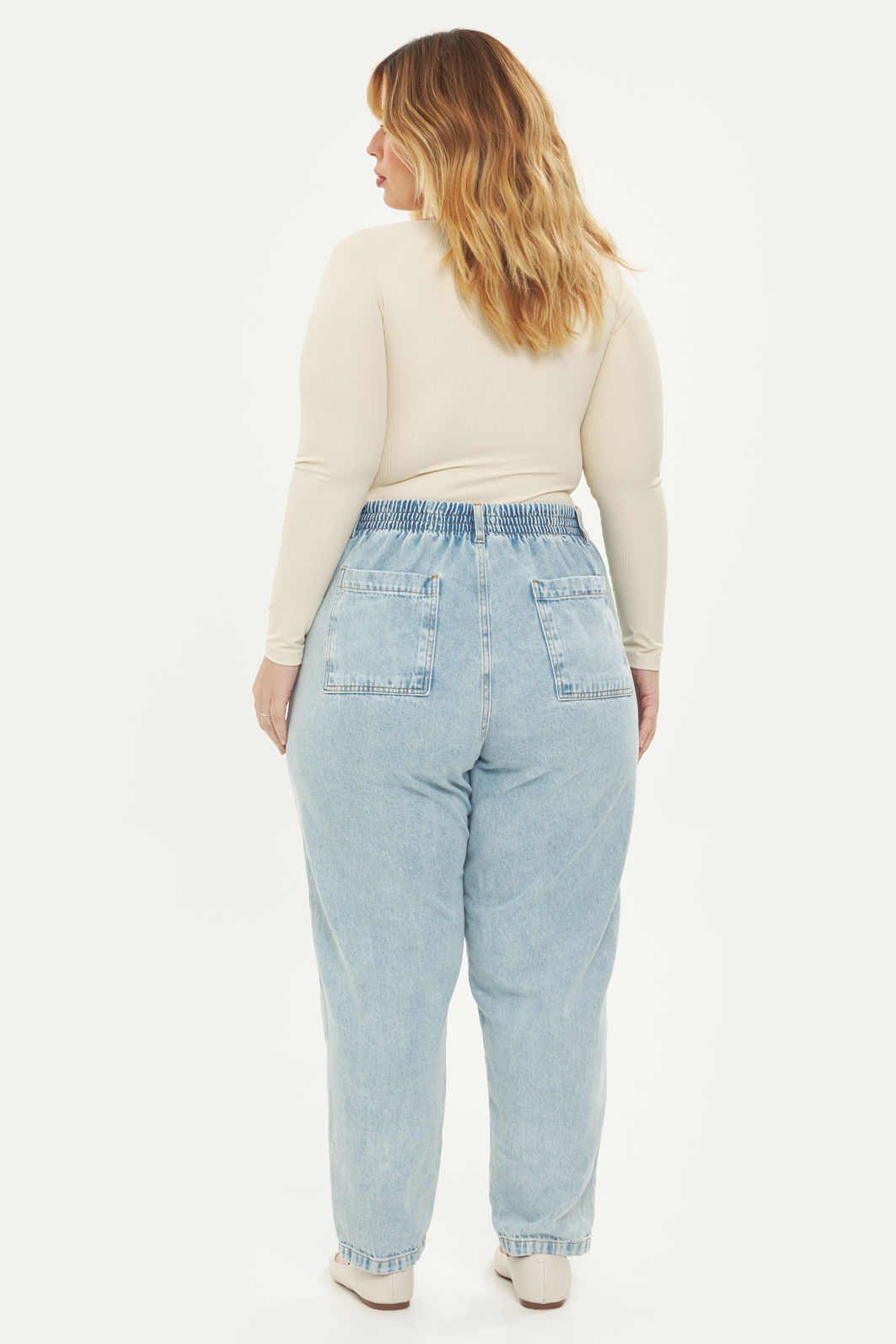 Body Manga Longa Jolie Creme Body Manga Longa Jolie Creme