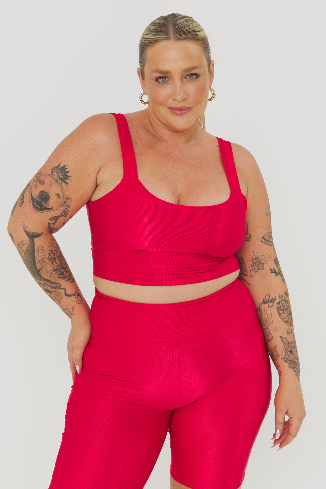 Top Esportivo Euforia Vermelho