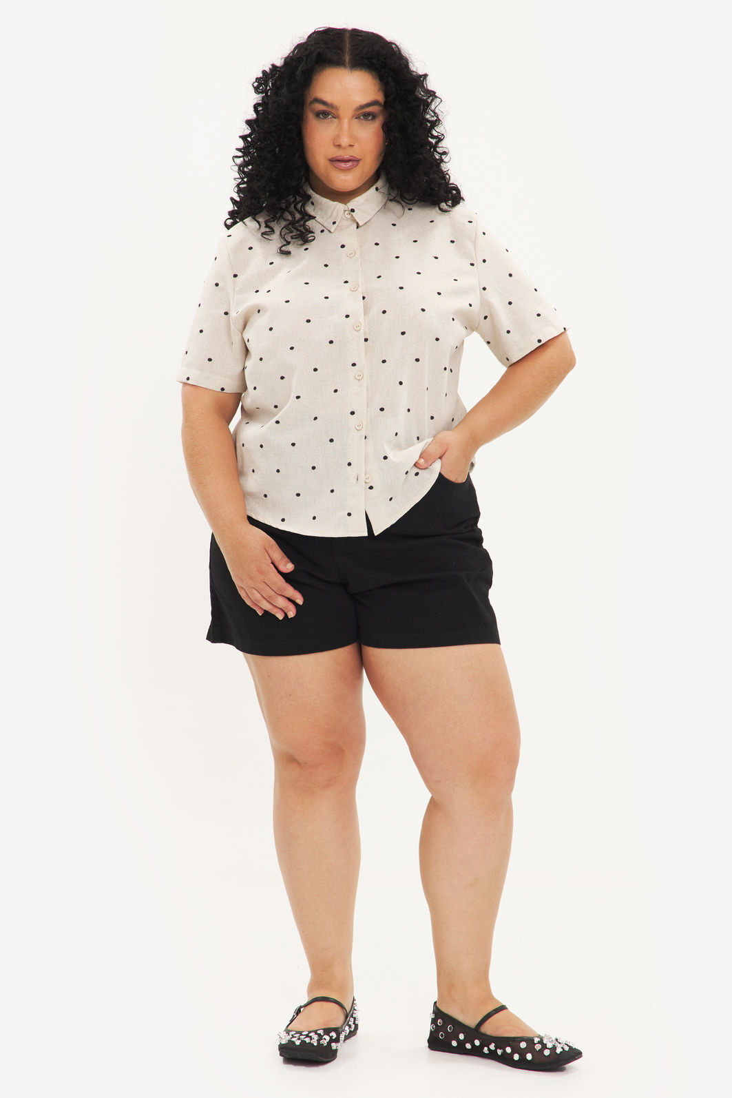 Camisa Alfaiataria Doroty Natural