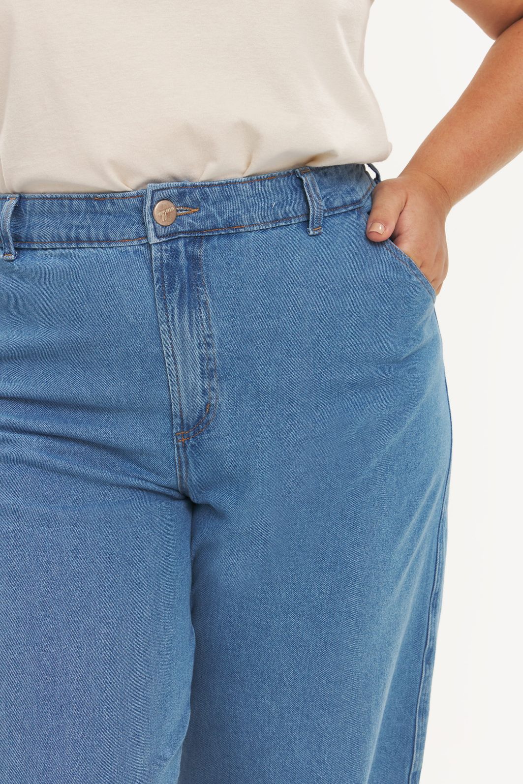 Calça Barrel Alice Jeans Calça Barrel Alice Jeans