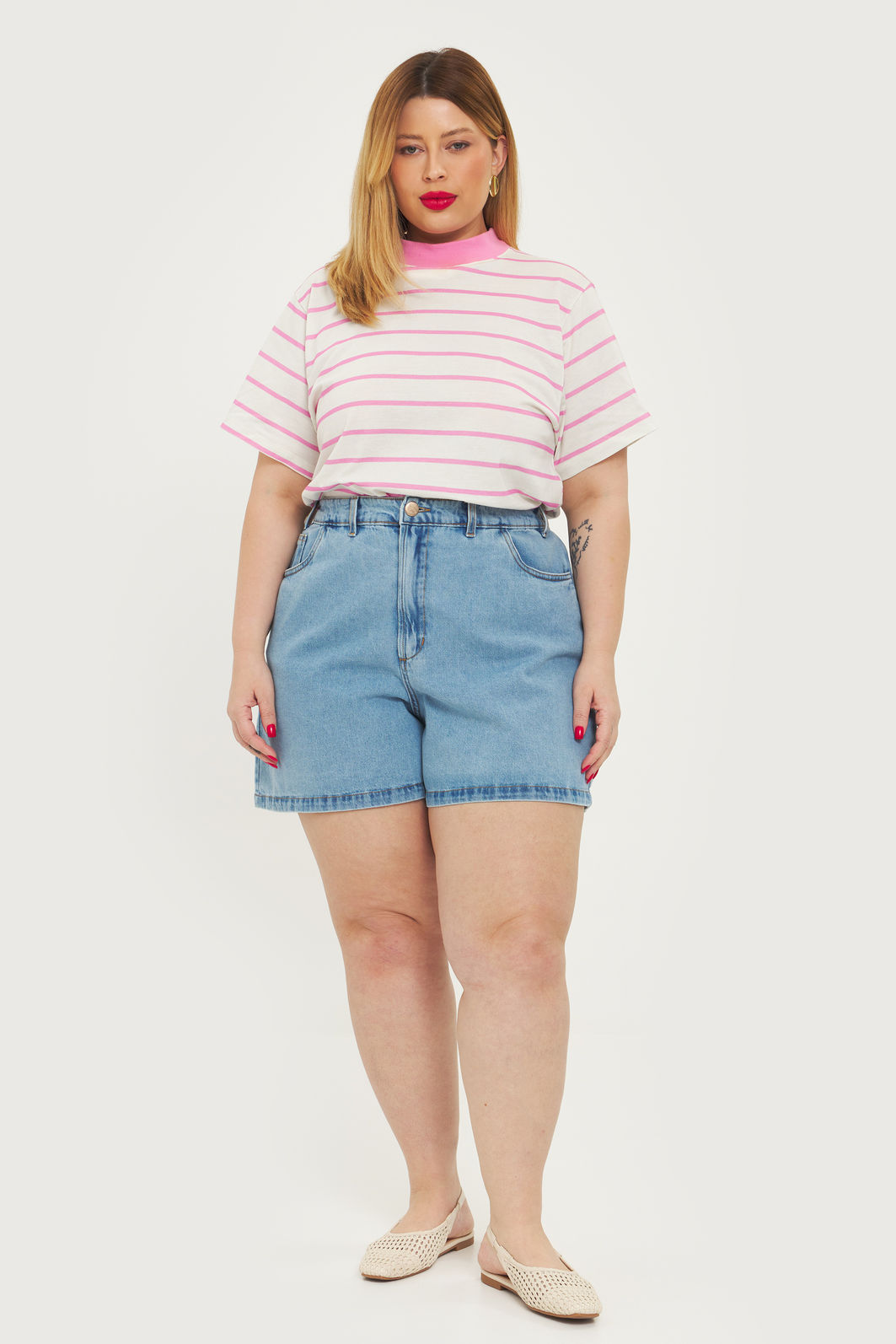 T-shirt Oversized Catarina Rosa