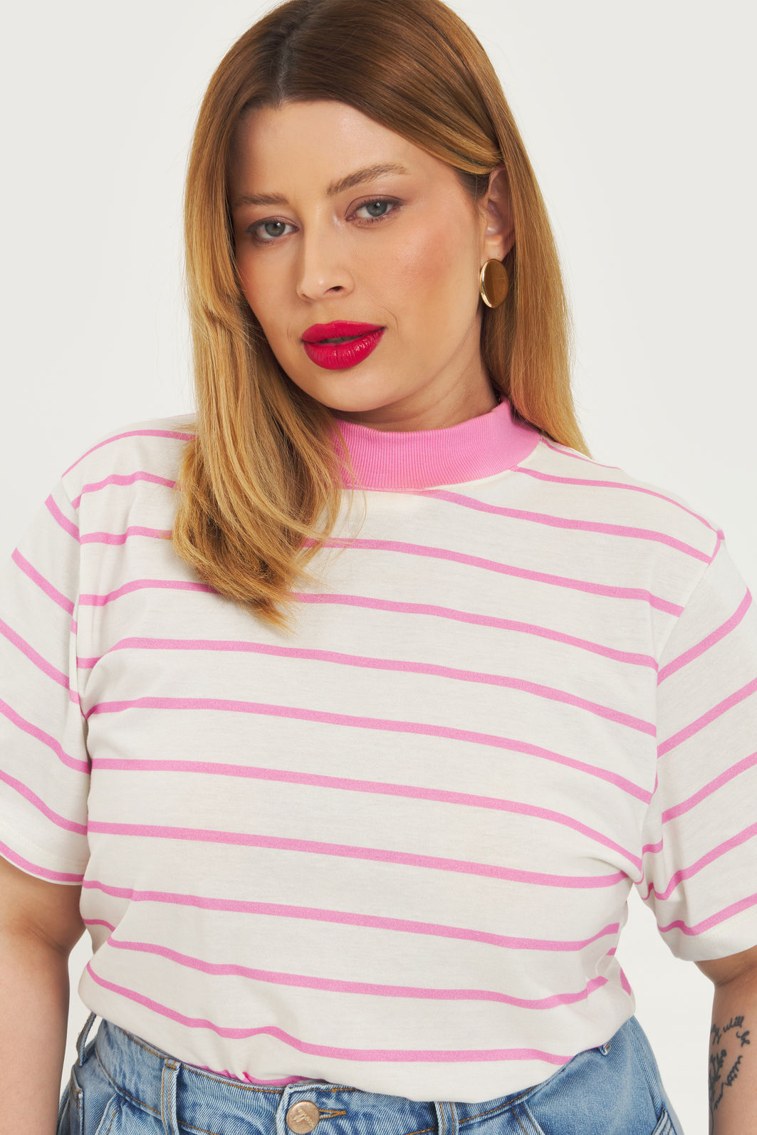 T-shirt Oversized Catarina Rosa