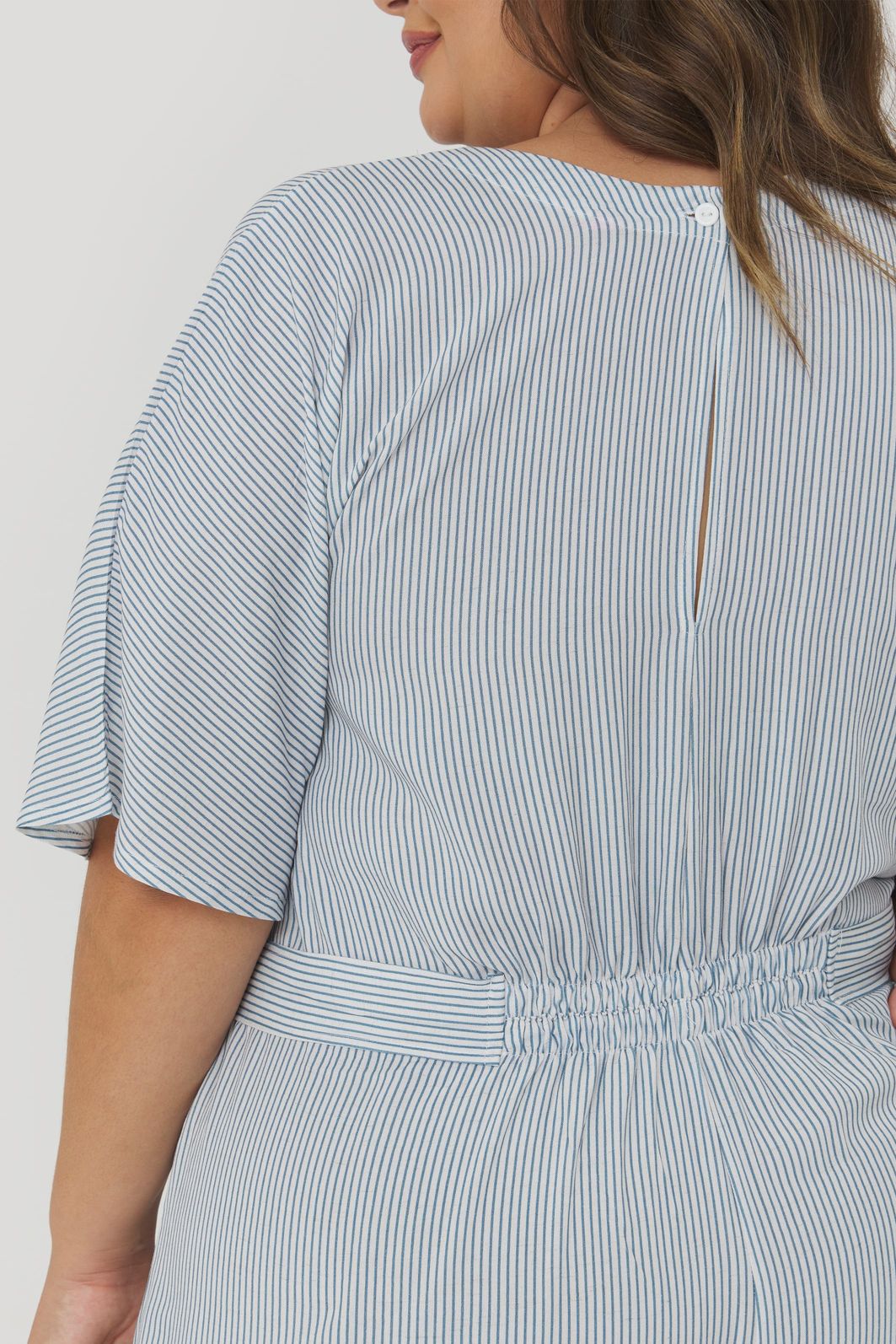 Macaquinho Short Saia Joaquina Listrado Macaquinho Short Saia Joaquina Listrado