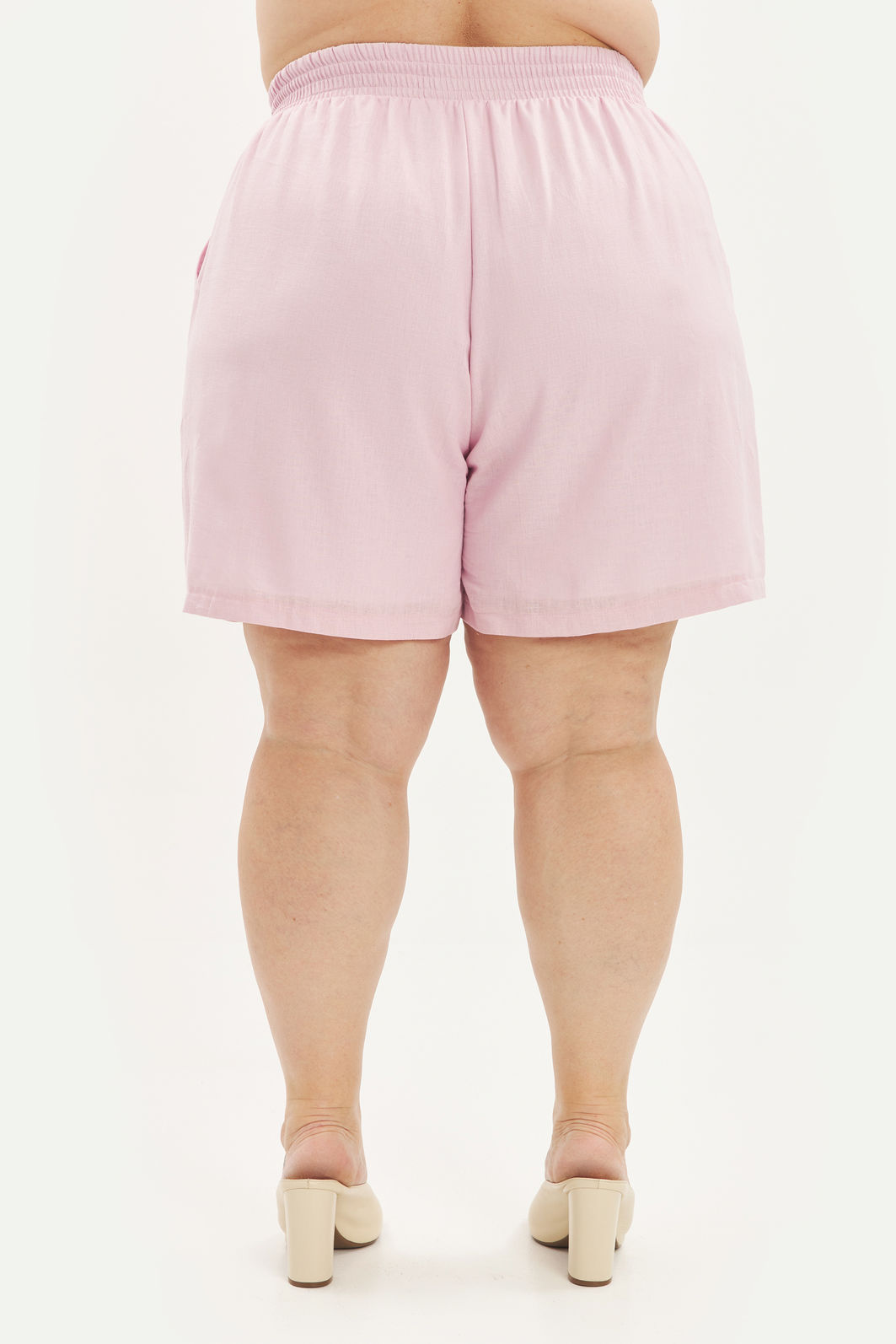 Short Linho Matilda Rosa Short Linho Matilda Rosa