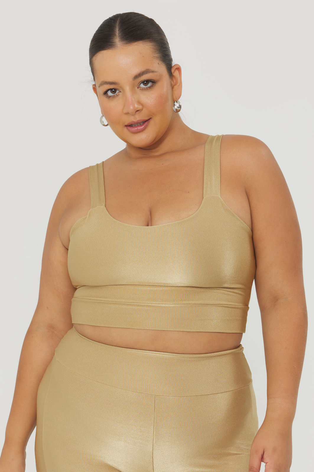 Top Esportivo Euforia Dourado Top Esportivo Euforia Dourado