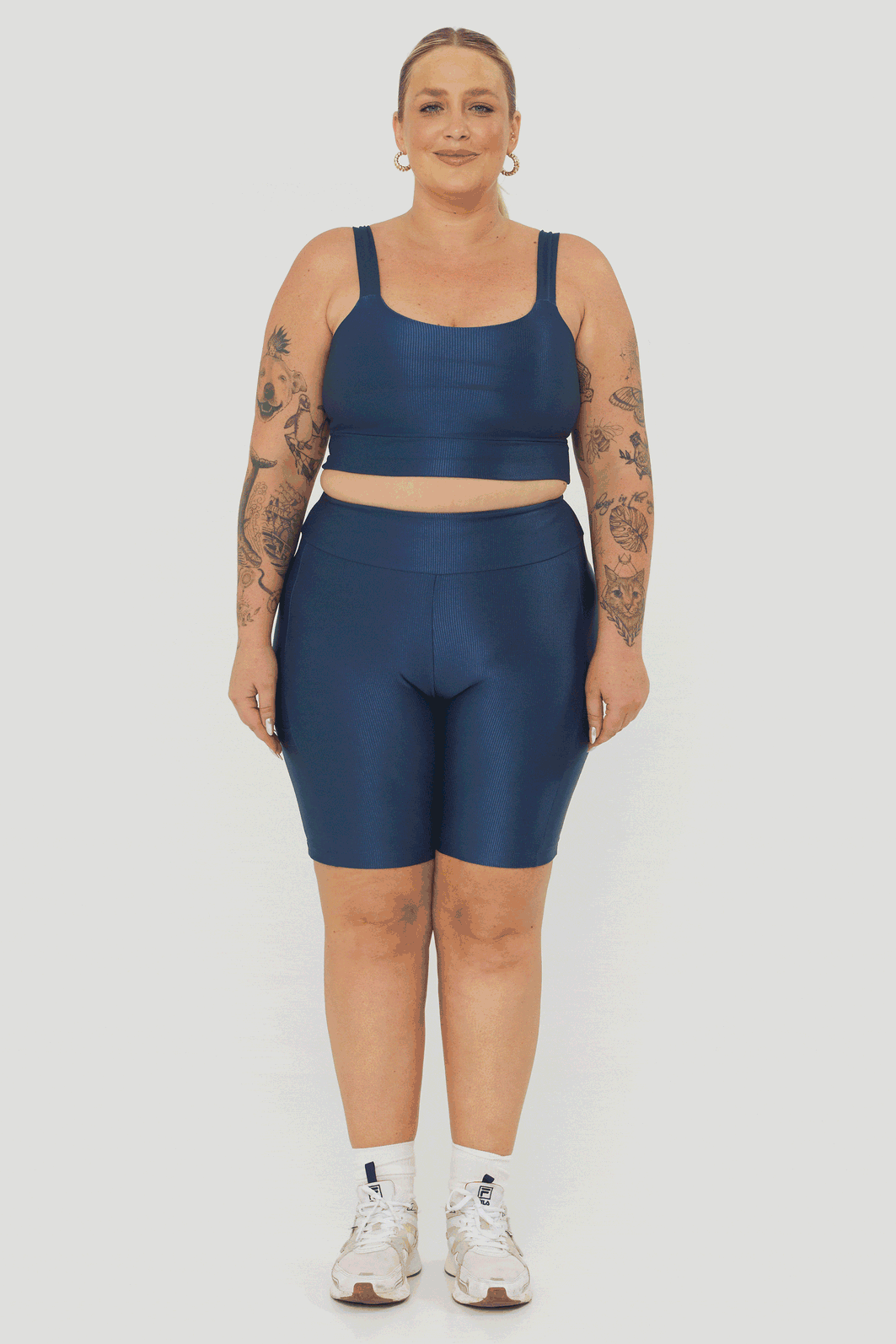 Top Esportivo Euforia Azul Petróleo