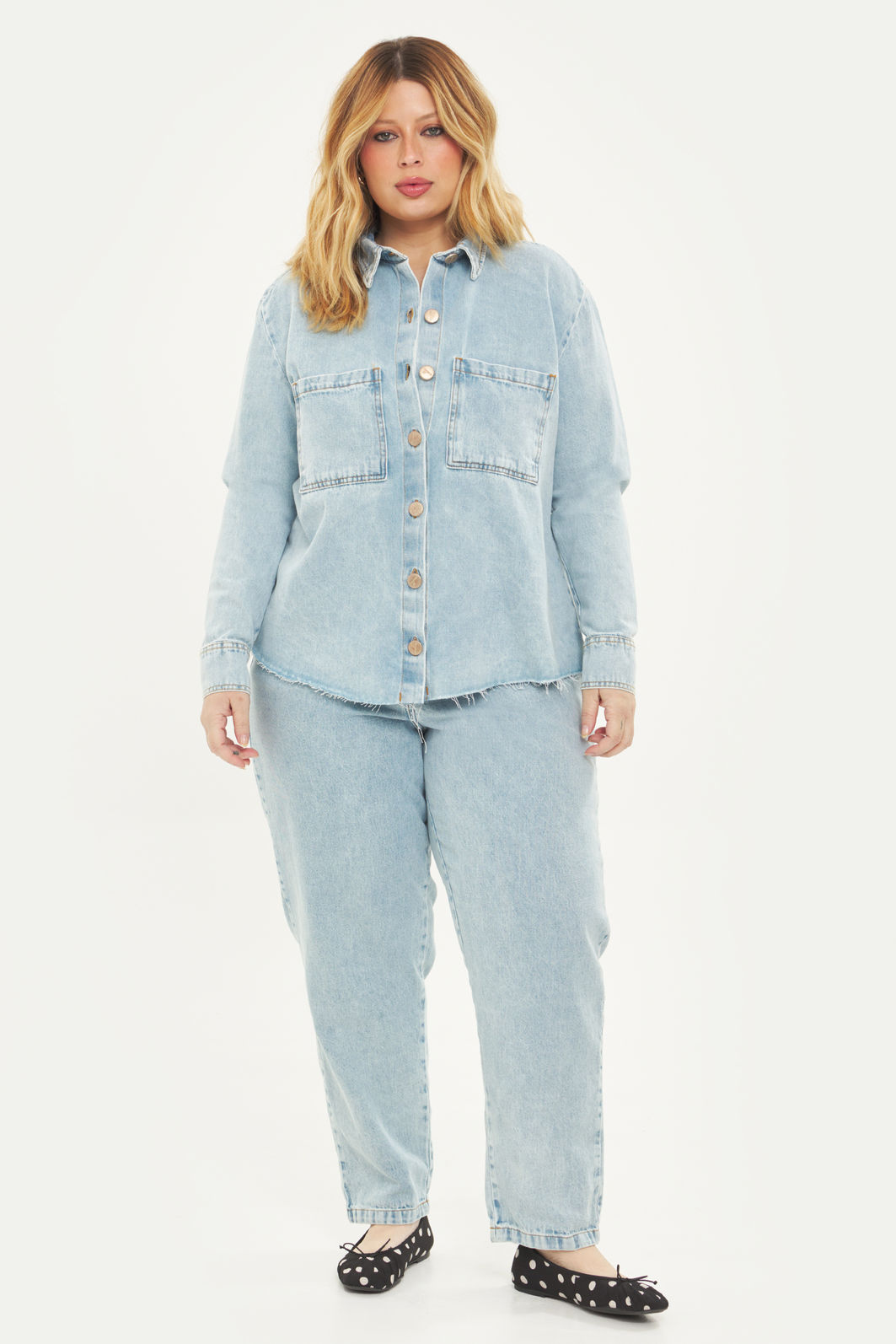 Camisa Oversized Valência Jeans