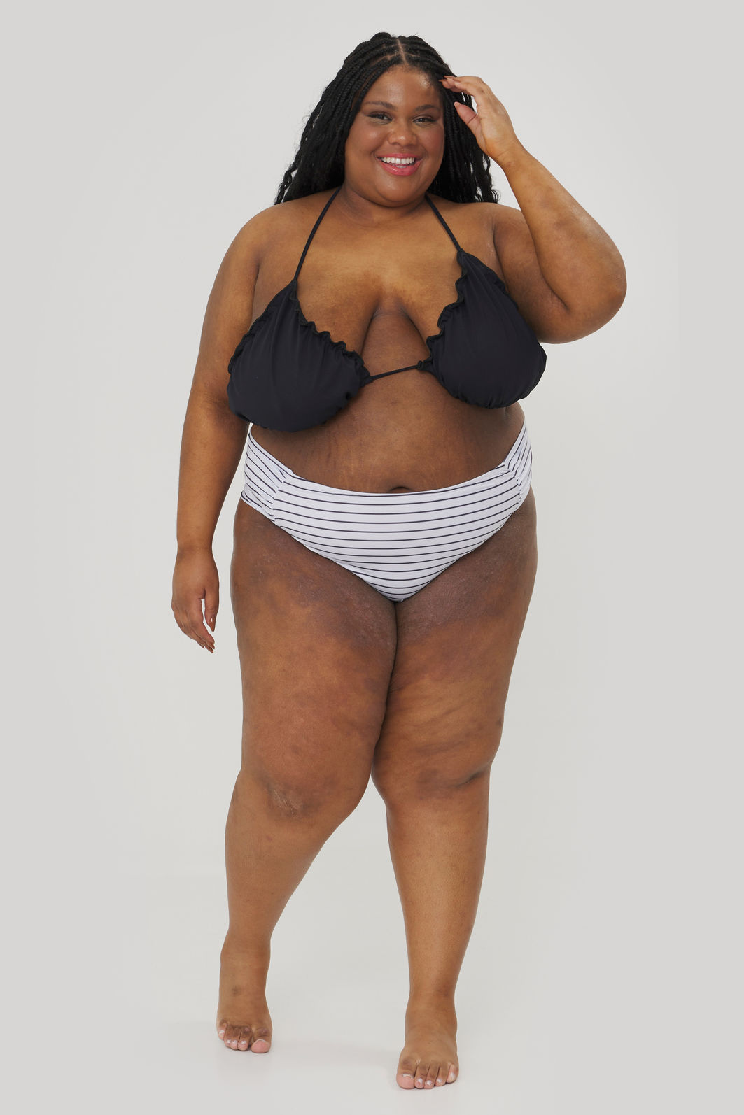 Top Cortininha Biquini Havana Preto Top Cortininha Biquini Havana Preto