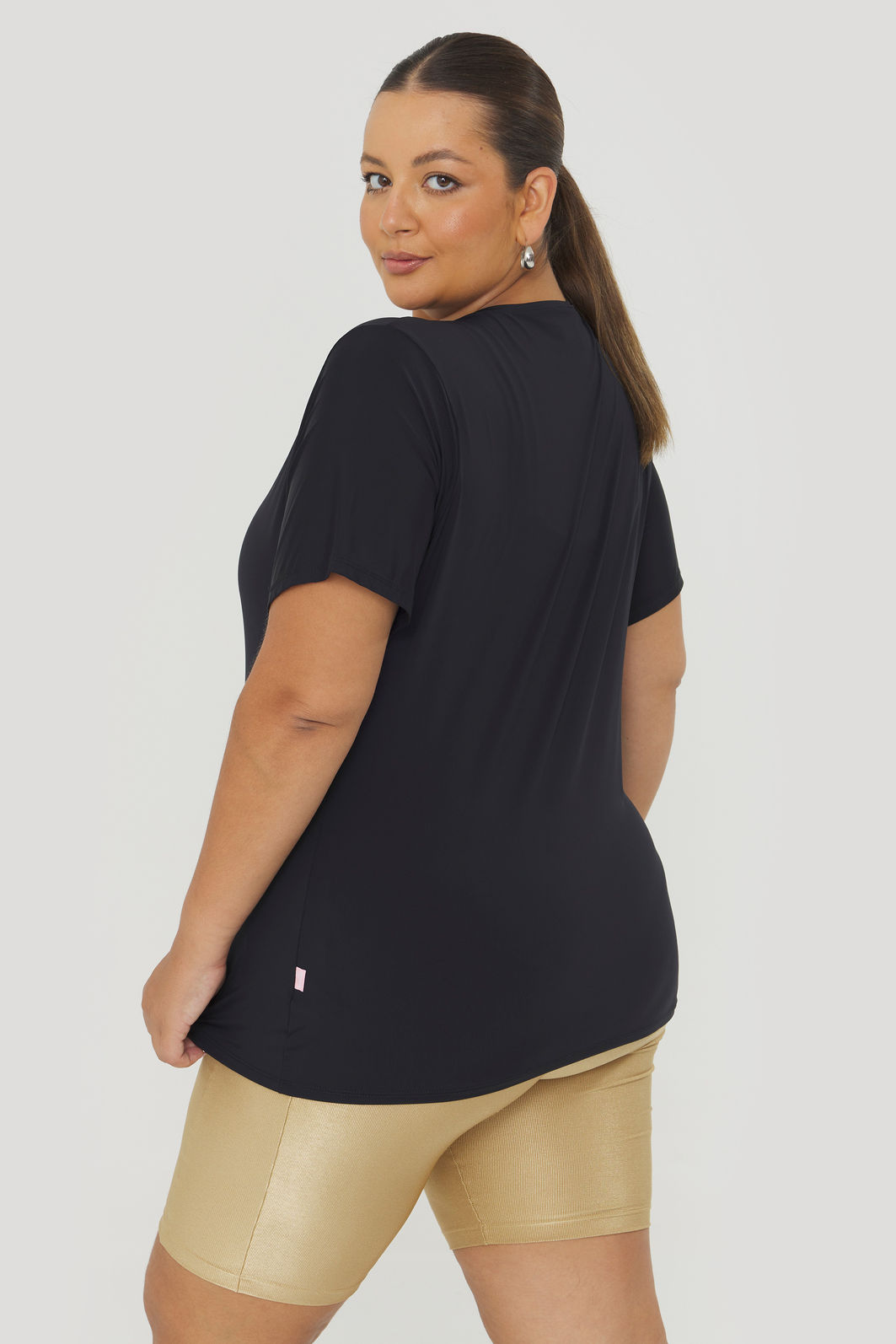 Camiseta Esportiva Babi Preto Camiseta Esportiva Babi Preto