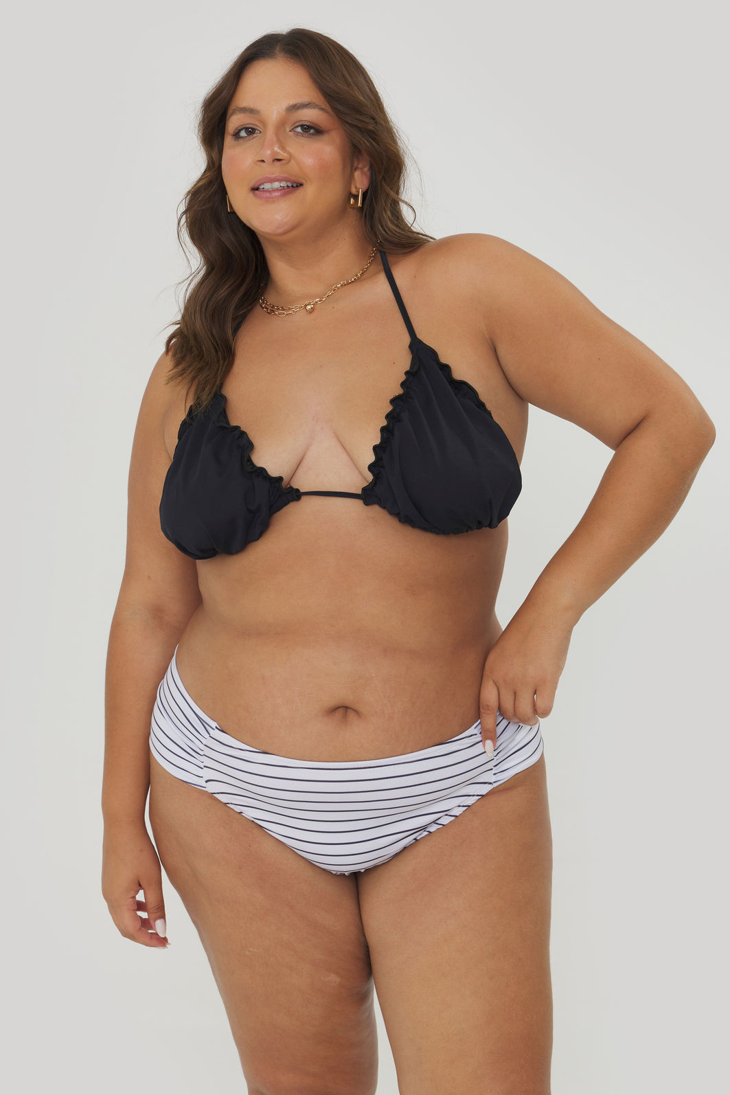 Top Cortininha Biquini Havana Preto Top Cortininha Biquini Havana Preto