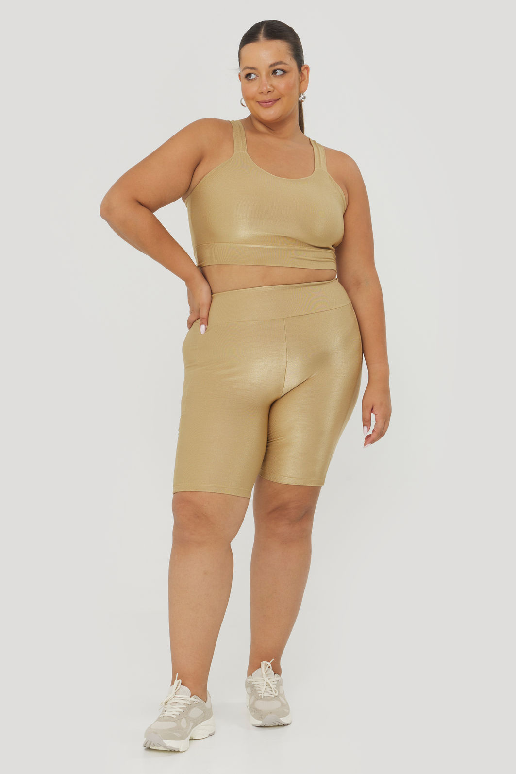 Top Esportivo Euforia Dourado Top Esportivo Euforia Dourado