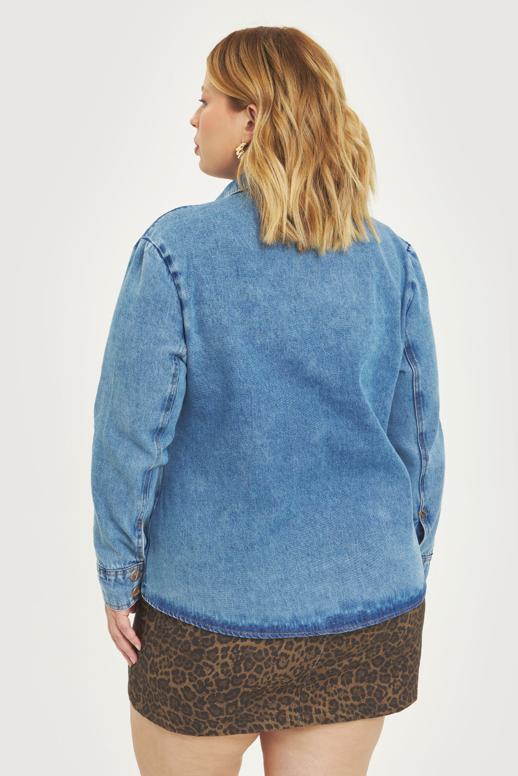 Camisa Oversized Geovanna Jeans Camisa Oversized Geovanna Jeans