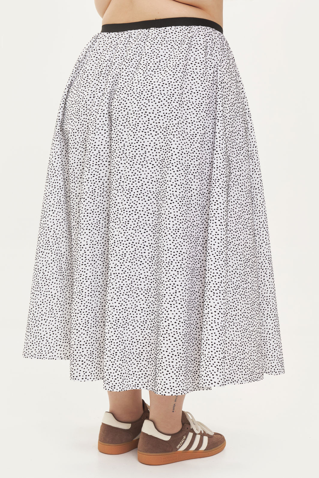 Saia Midi Sofia Poá