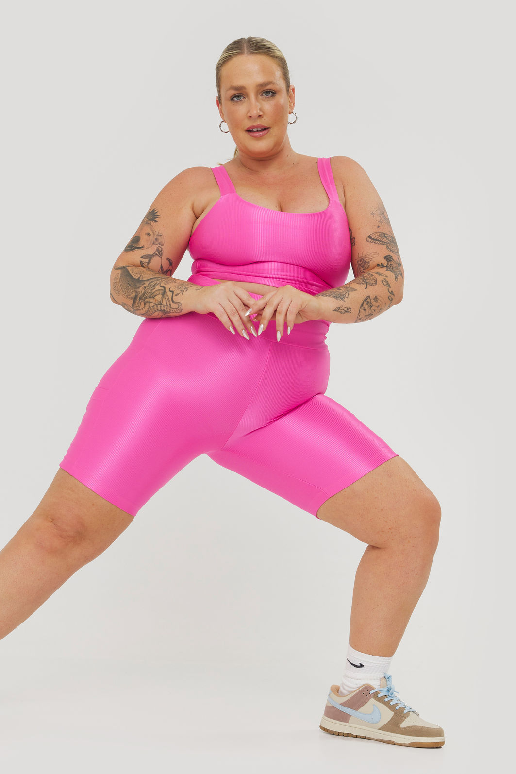 Bermuda Esportiva Euforia Rosa Bermuda Esportiva Euforia Rosa