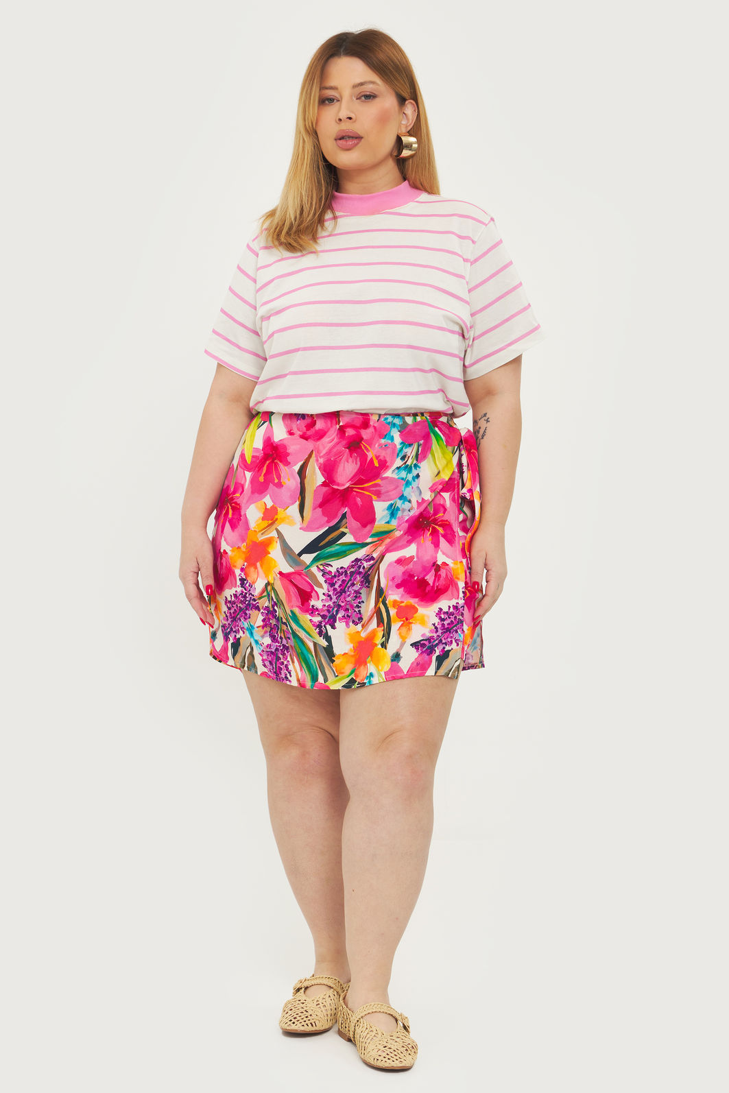 Short Saia Leona Floral