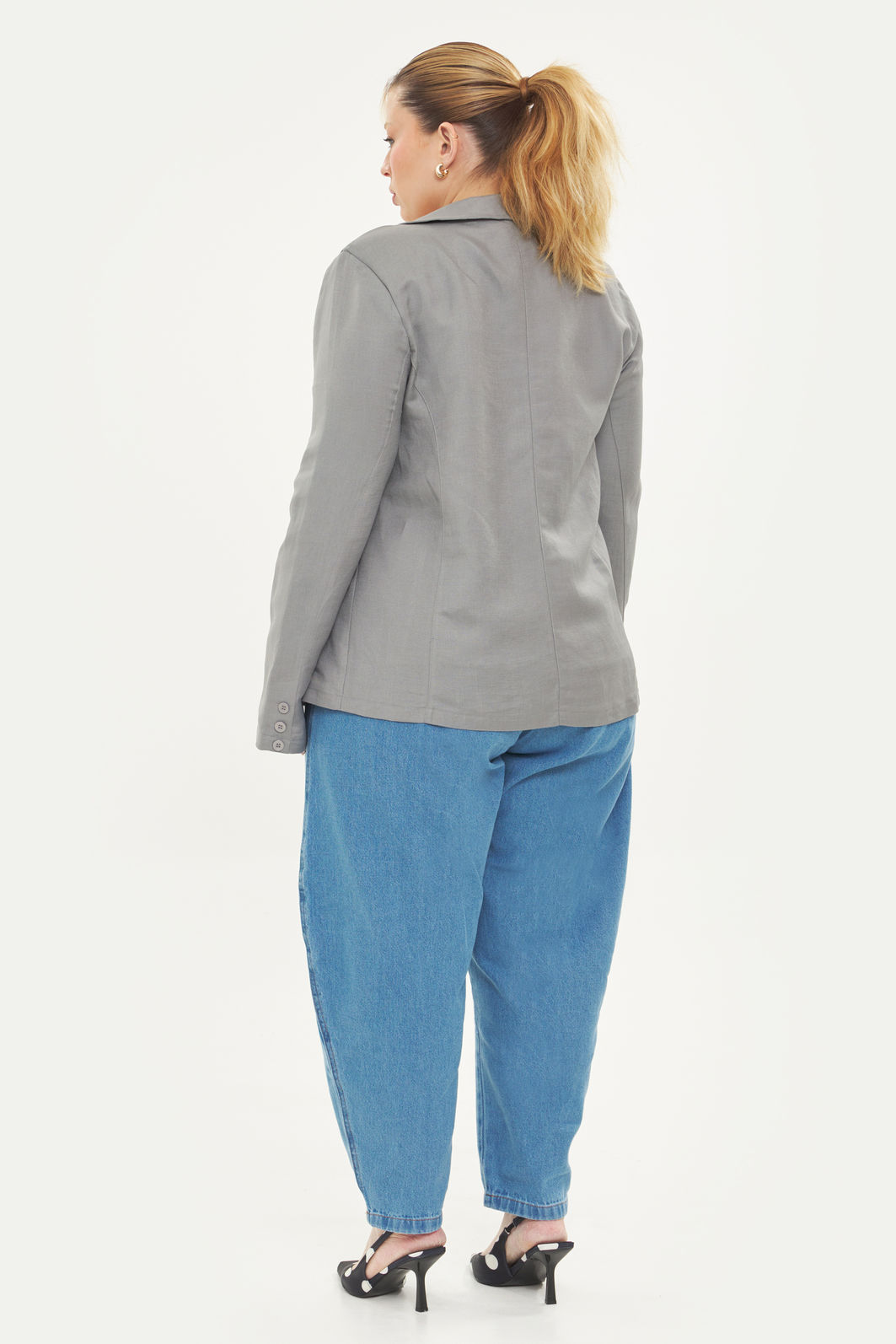 Calça Barrel Alice Jeans Calça Barrel Alice Jeans
