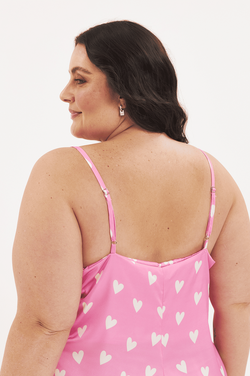 Camisola Acetinada Amore Estampado