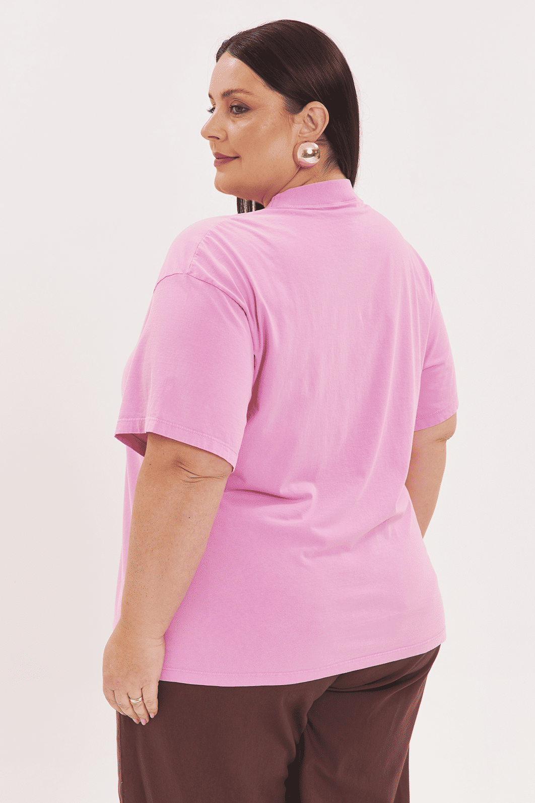 T-shirt Oversized Estonada Brenda Rosa