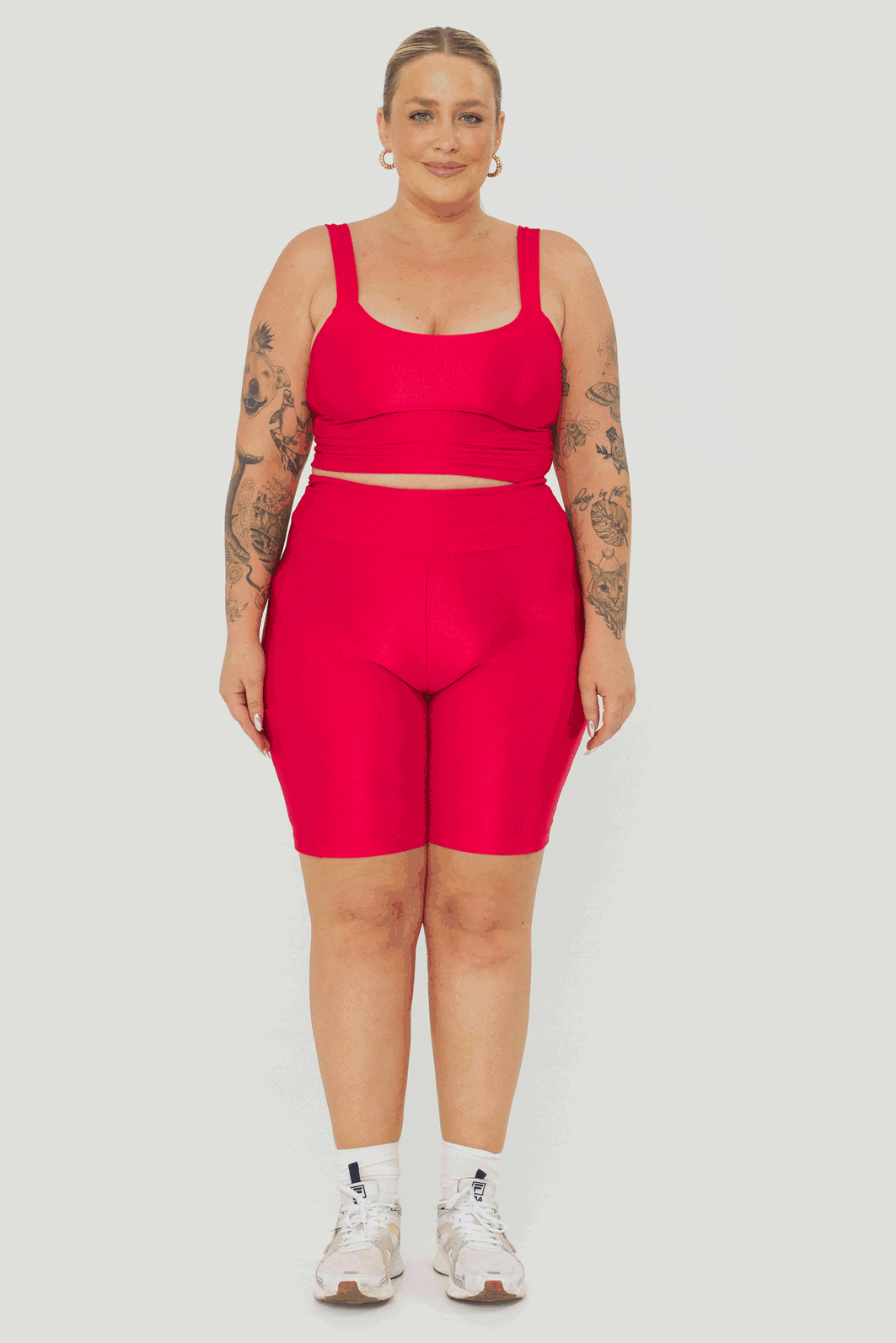 Bermuda Esportiva Euforia Vermelho Bermuda Esportiva Euforia Vermelho