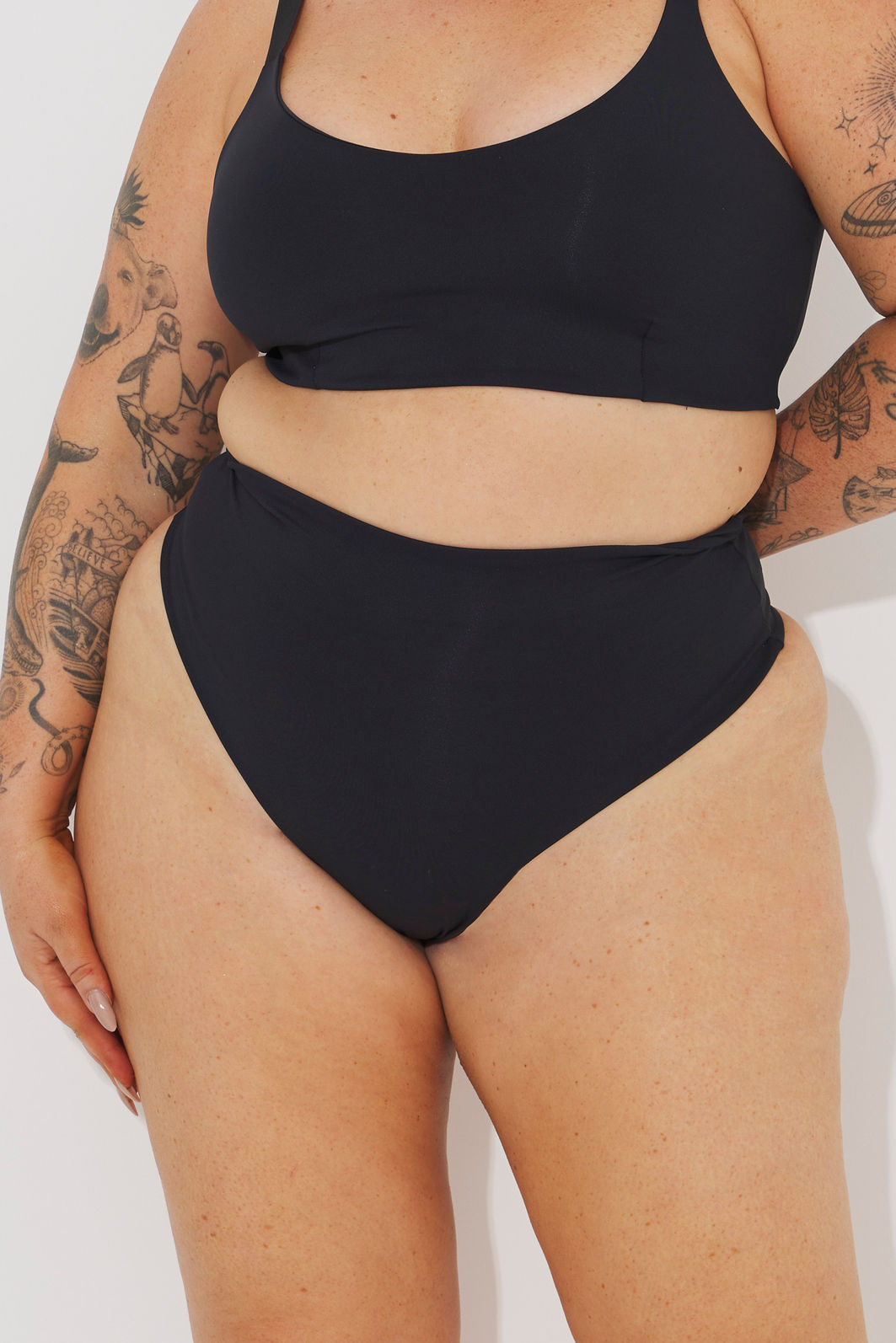 Calcinha Modeladora Soft Touch Plus Size Preto