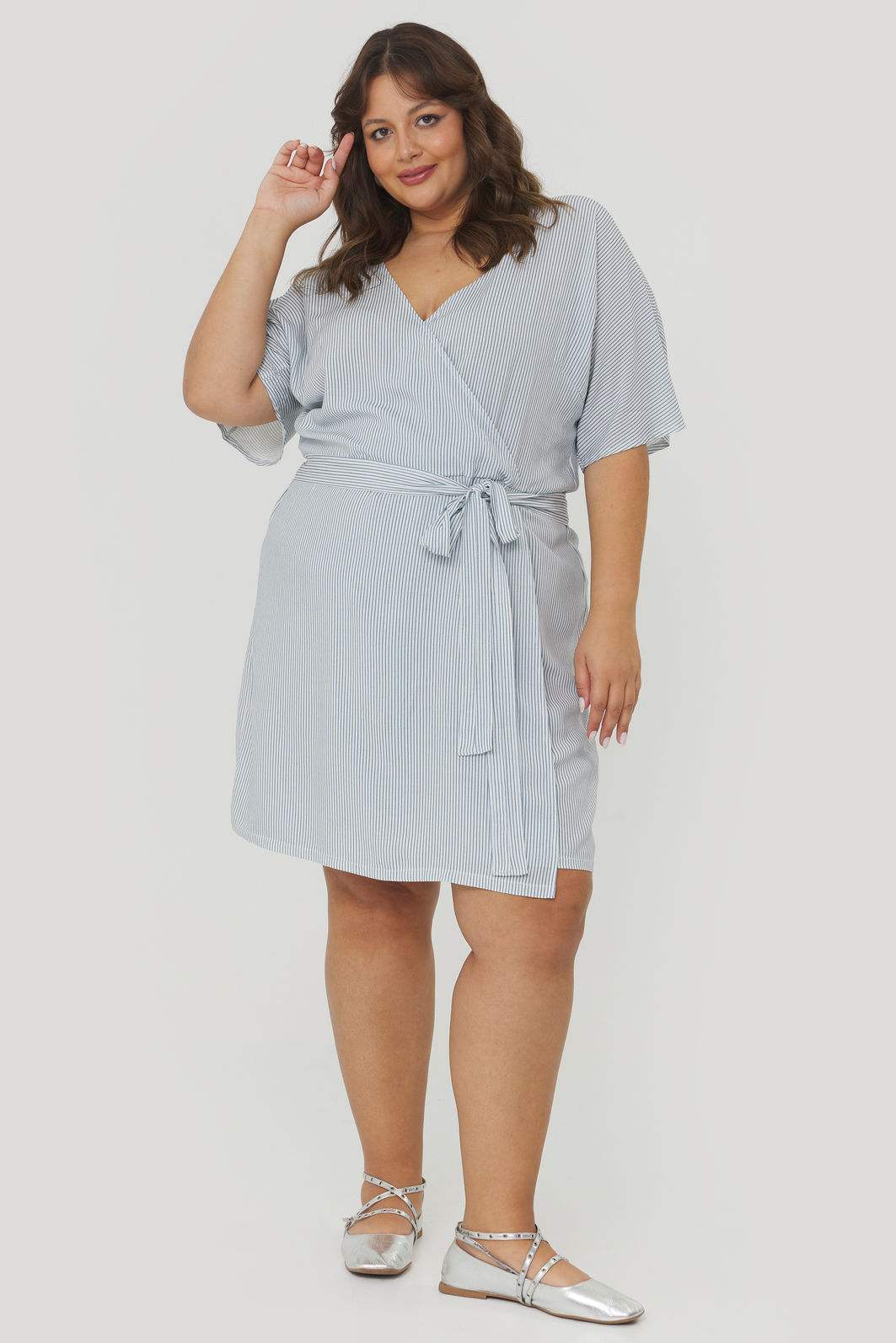 Macaquinho Short Saia Joaquina Listrado Macaquinho Short Saia Joaquina Listrado