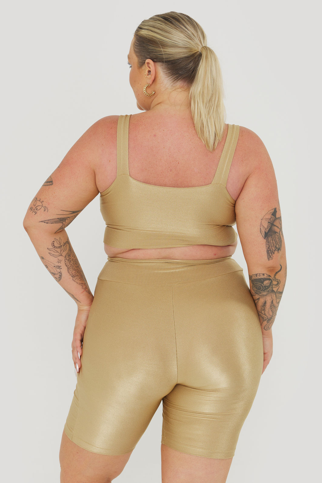 Top Esportivo Euforia Dourado Top Esportivo Euforia Dourado