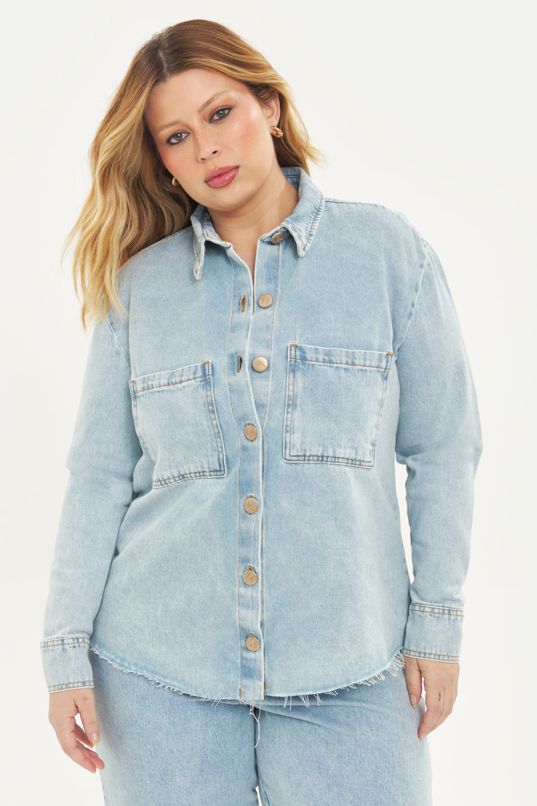Camisa Oversized Valência Jeans