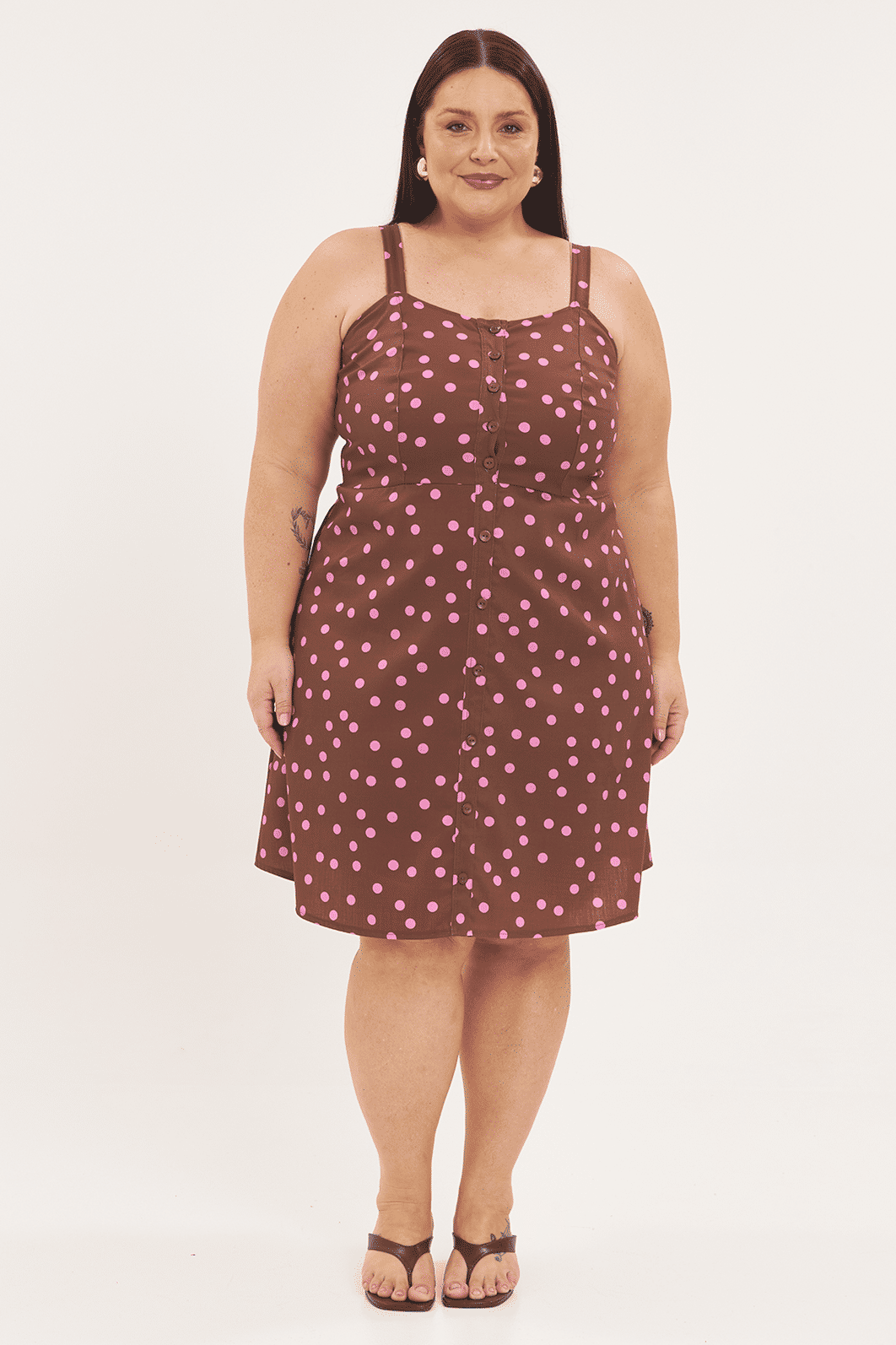 Vestido Algodão Berenice Poá Vestido Algodão Berenice Poá