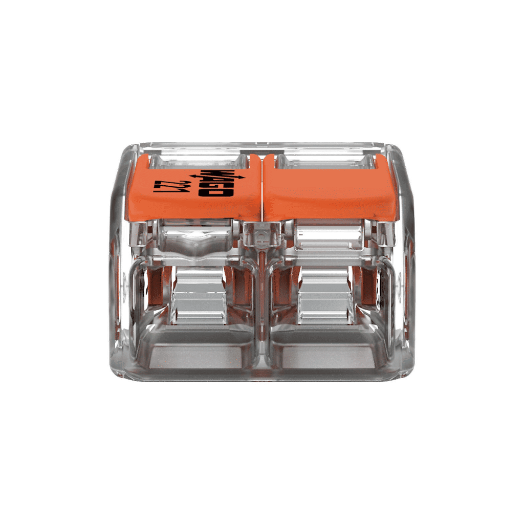 CONECTOR DE EMENDA 2 POLOS 0,14–4,0MM 221-412