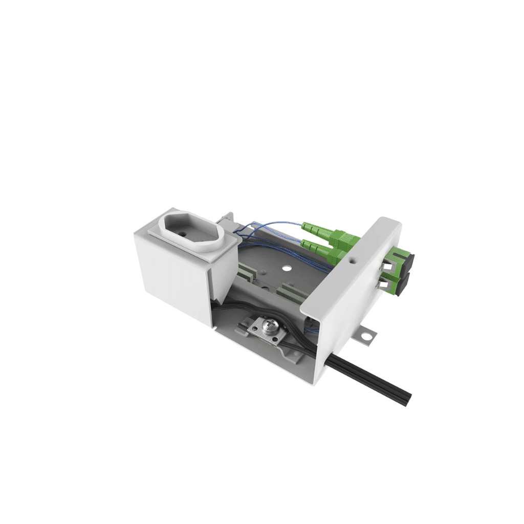 TERMINADOR OPTICO PARA CABO HIBRIDO - PRETO