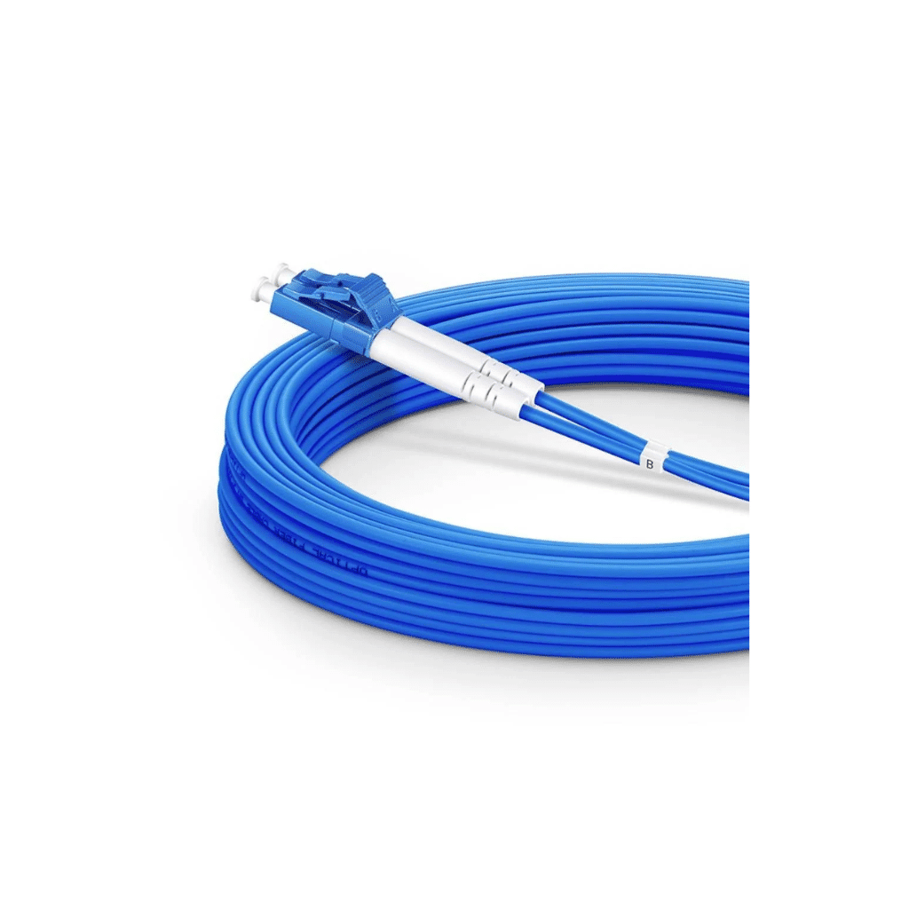 CORDAO OPTICO DUPLEX SINGLE MODEG652-D (10,00 LC UPC/LC UPC 2MM AZUL)