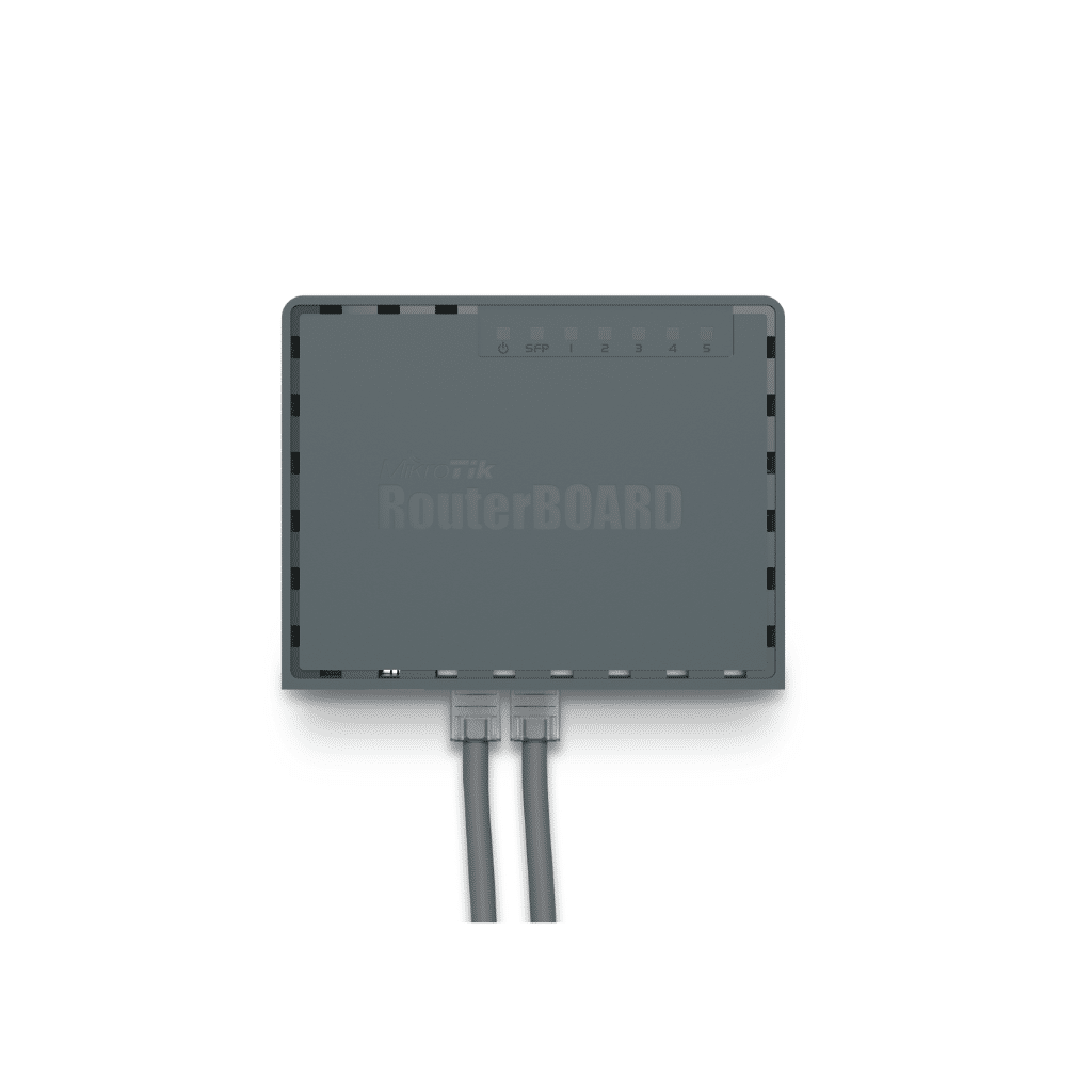 MIKROTIK RB760IGS - ROTEADOR HEX S - 5P GIGA + 1P SFP (1G)