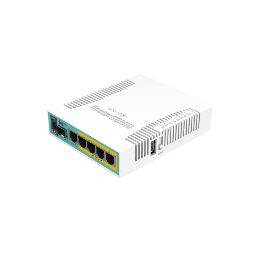 MIKROTIK - ROTEADOR RB960PGS HEX POE - 5P GIGA (4P POE) + 1P SFP (1G) MIKROTIK - ROTEADOR RB960PGS HEX POE - 5P GIGA (4P POE) + 1P SFP (1G)