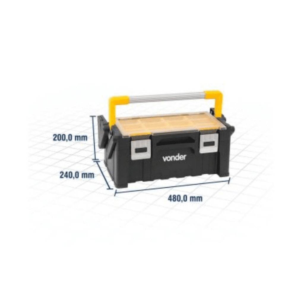 ORGANIZADOR PLASTICO OPV0800 VONDER