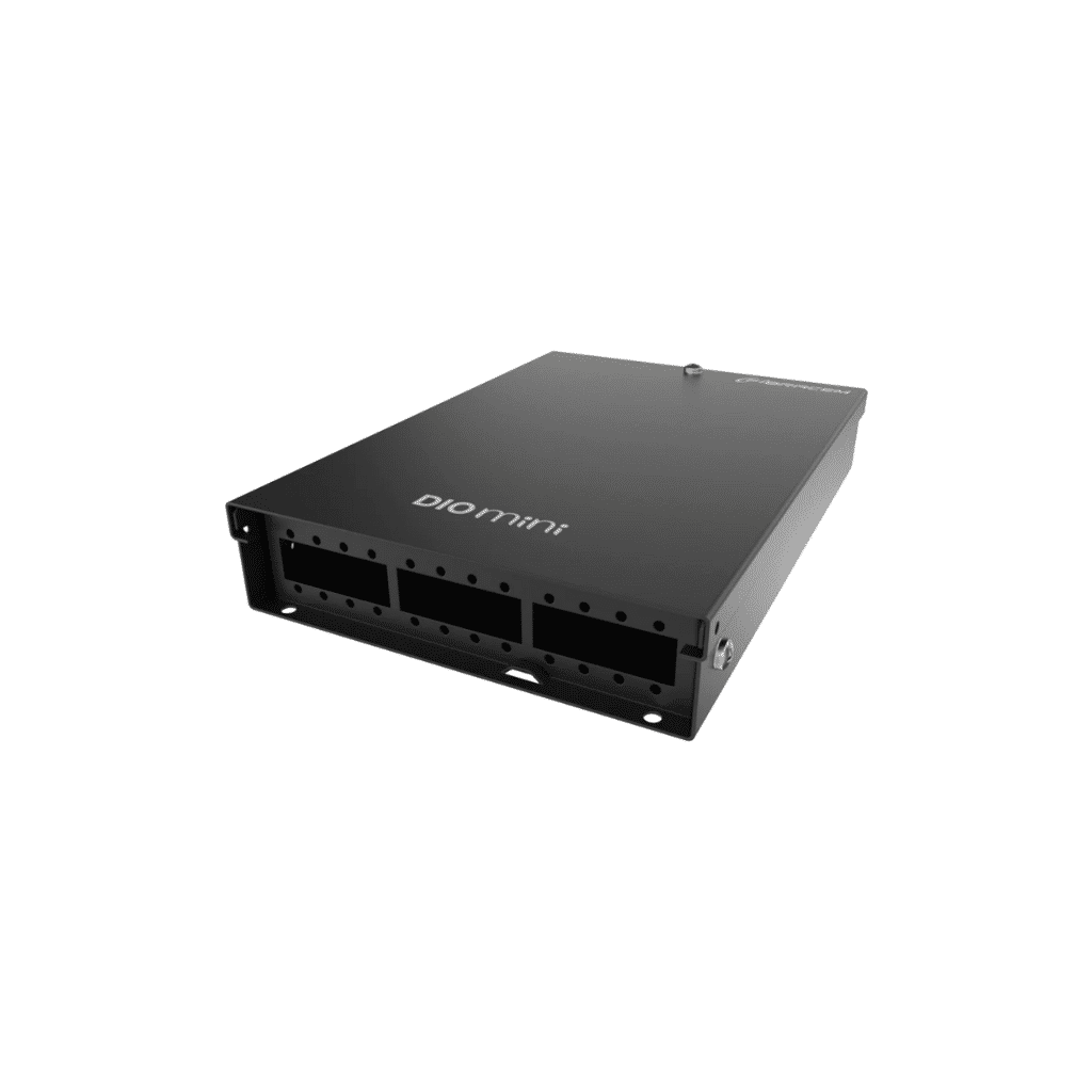 DISTRIBUIDOR INTERNO OPTICO MINI PAREDE 12F SC/UPC SIMPLEX MM OM2 PR