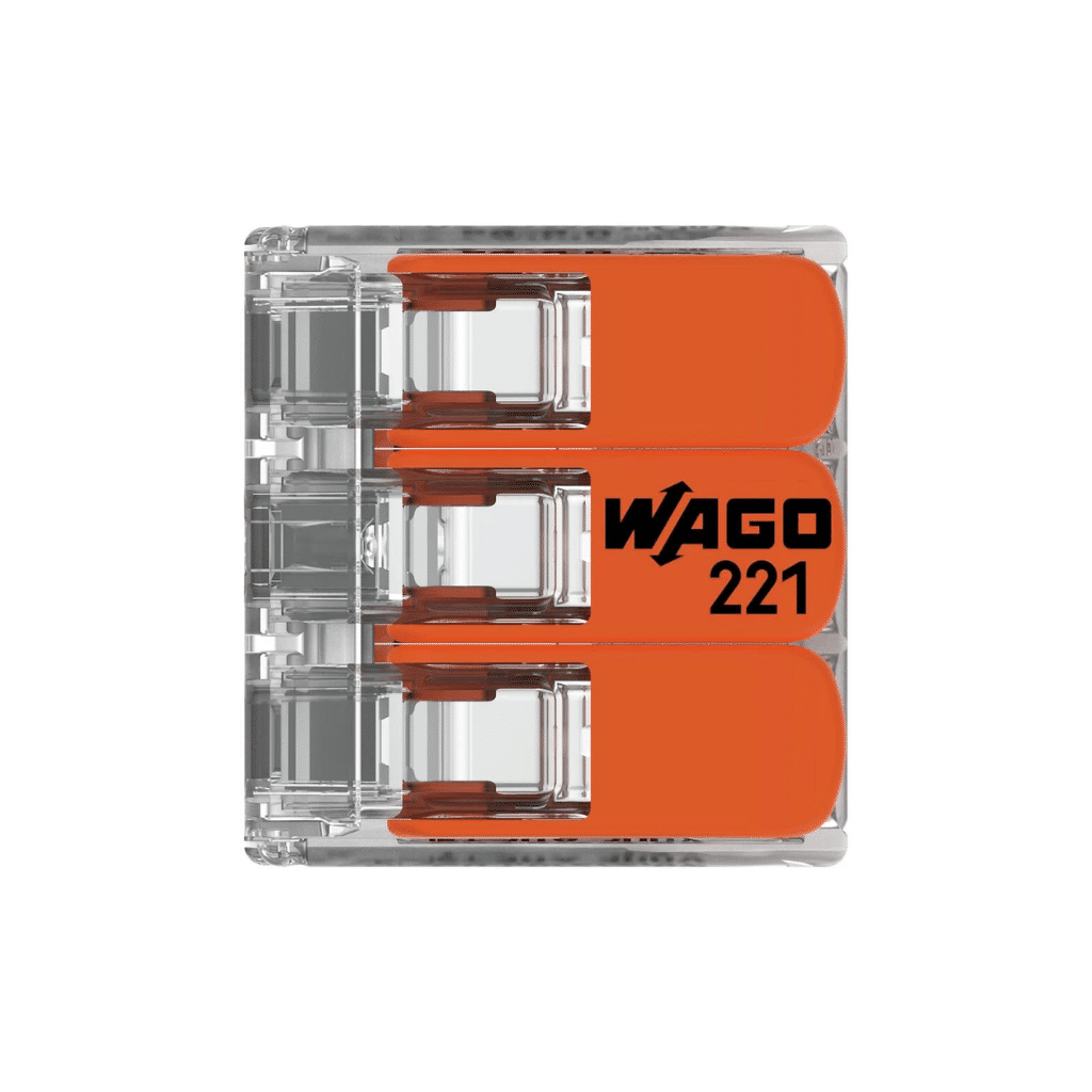 CONECTOR DE EMENDA 3 POLOS 0,5 – 6,0 MM 221-613