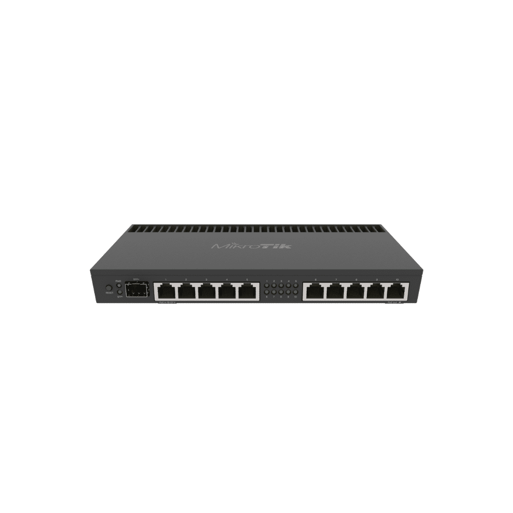 MIKROTIK ROTEADOR RB4011IGS+RM - 10P GIGA + 1P SFP (10G)